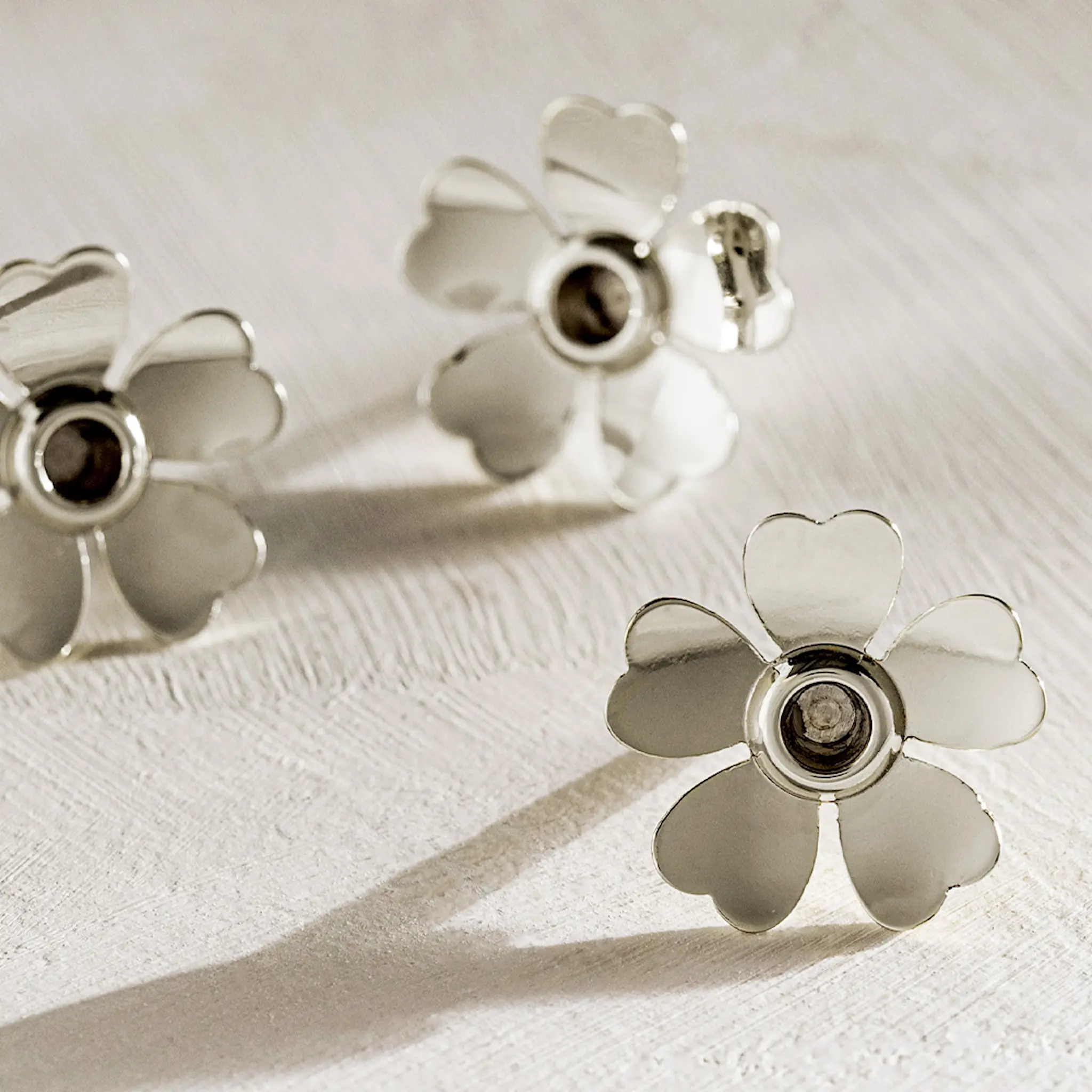 Design House Stockholm Me To You Tårtljushållare 3-pack Silver