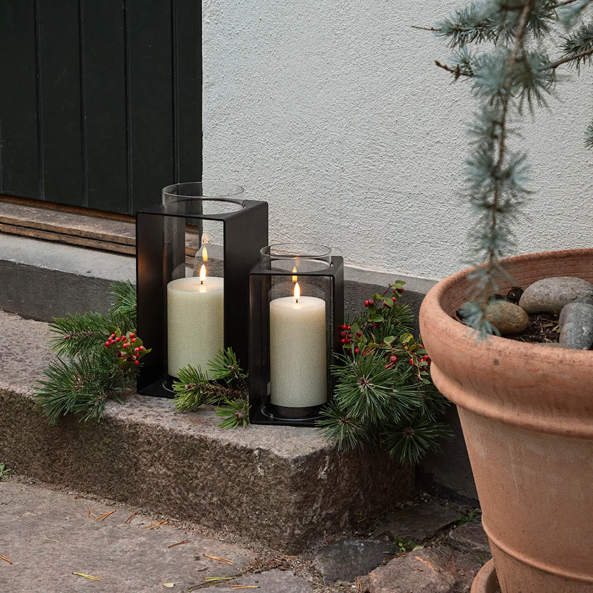 Eva Solo Glow lyslykt 23,5 cm svart