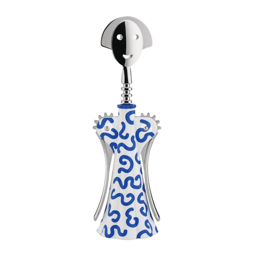 Alessi Anna G Korkkiruuvi 24,5 cm Valkoinen/Sininen