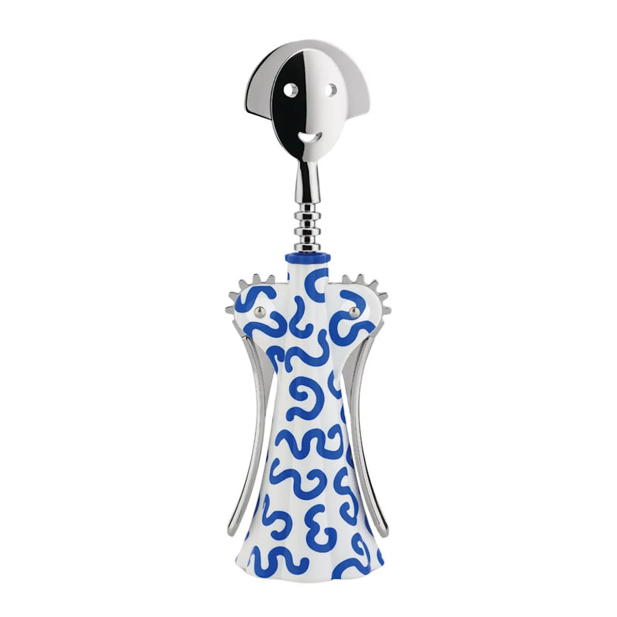 Alessi Anna G Korkkiruuvi 24,5 cm Valkoinen/Sininen