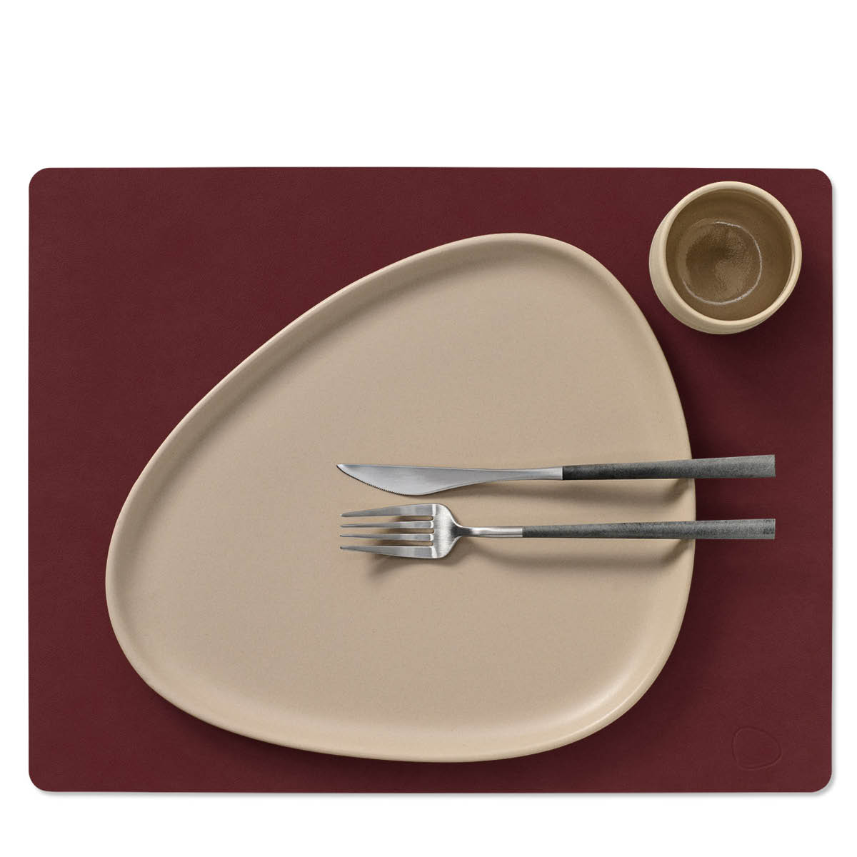 LIND DNA Nupo Square pöytätabletti 35x45 cm Burgundy