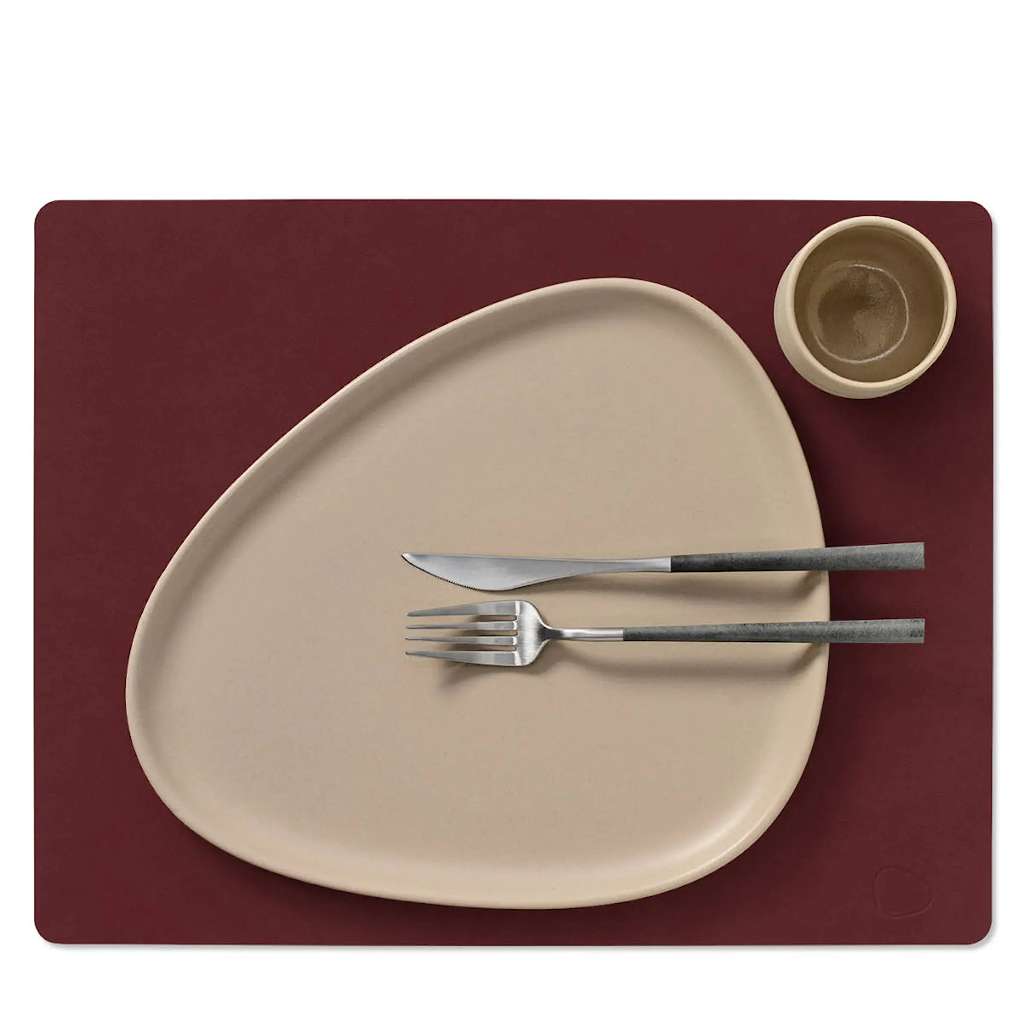 LIND DNA Nupo Square pöytätabletti 35x45 cm Burgundy