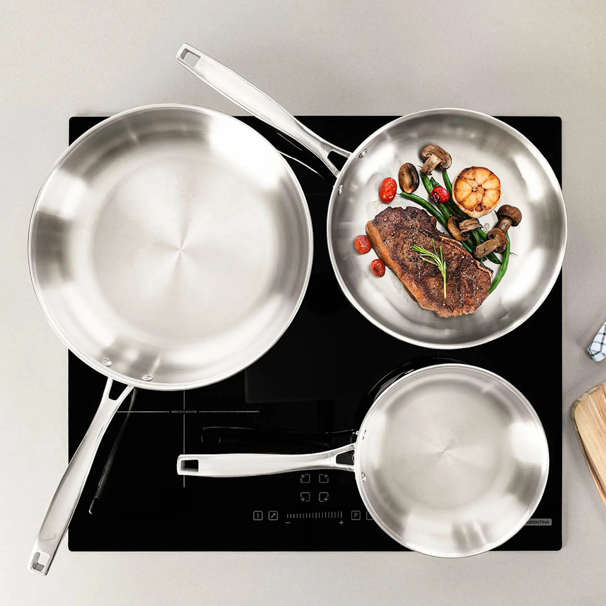 Tramontina Grano stekepanne 30 cm stål