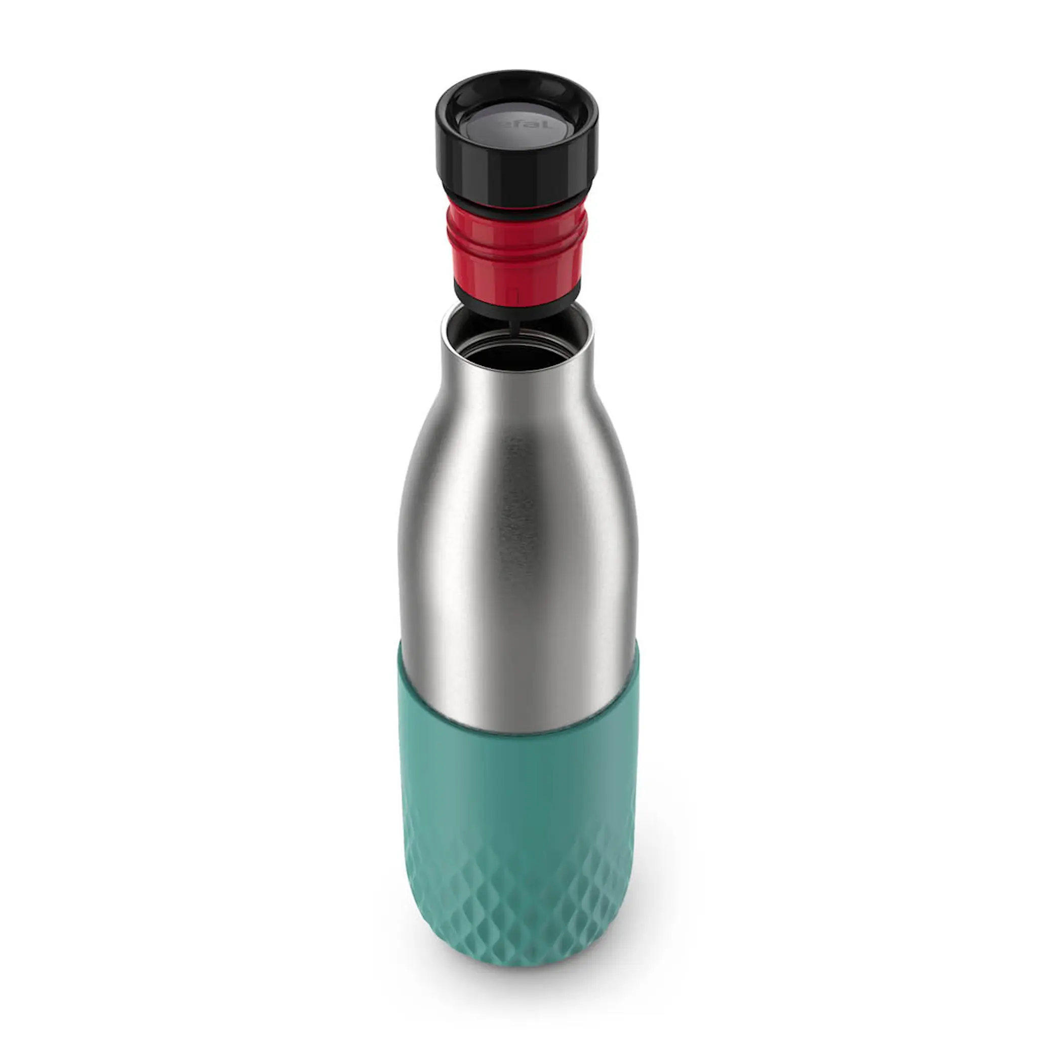 Tefal Bludrop Sleeve Dricksflaska 70 cl Grön/Silver