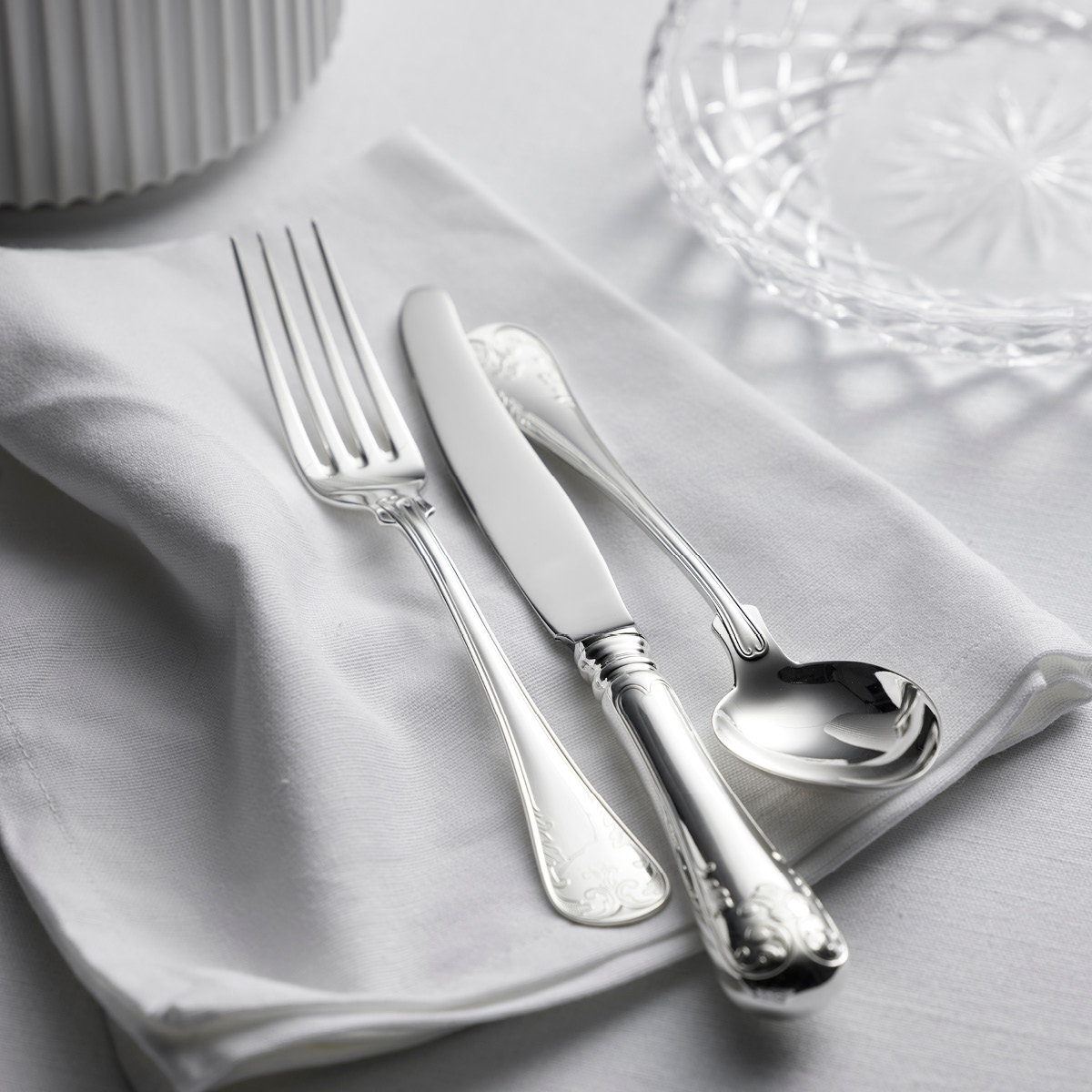 Gense Gammal Fransk dessertsked 18,3 cm 830