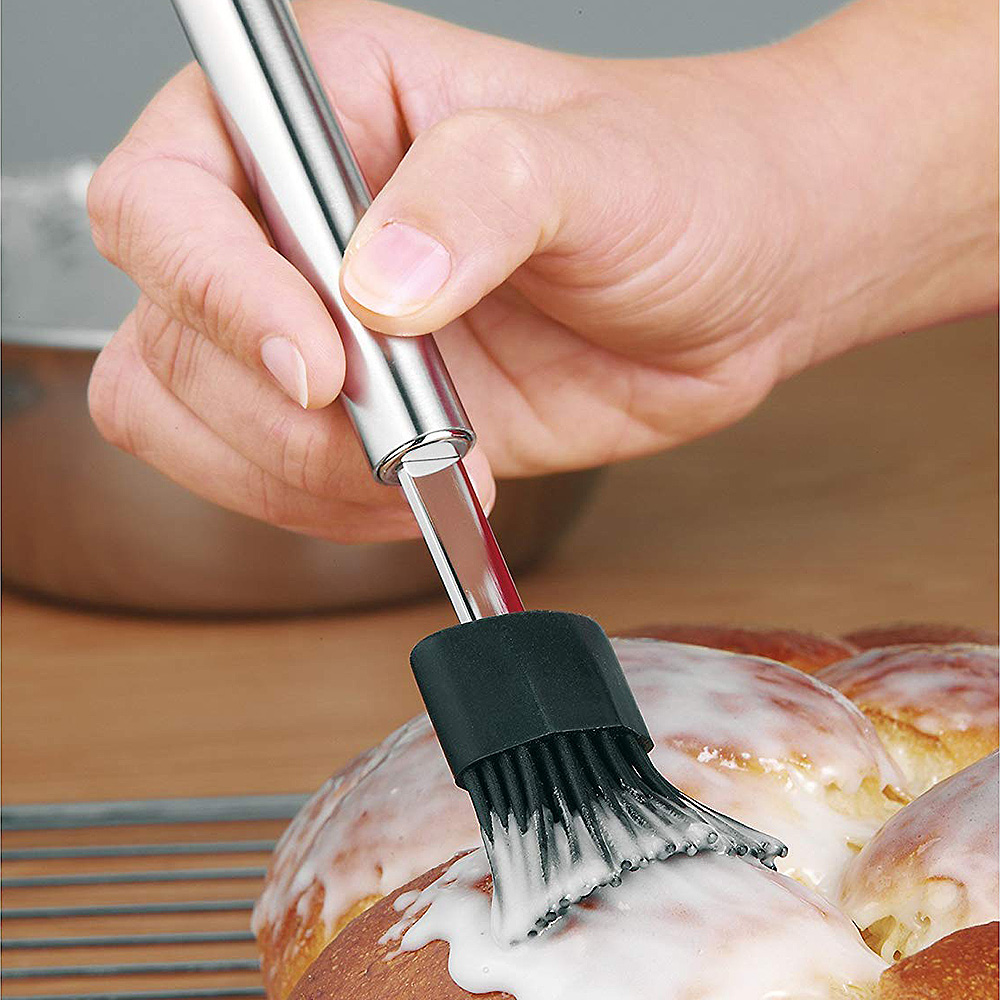 WMF Profi Plus Bakpensel Rostfri/svart