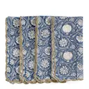 Scallop Tangier Pomegranate servetter 50x50 cm 4-pack blå