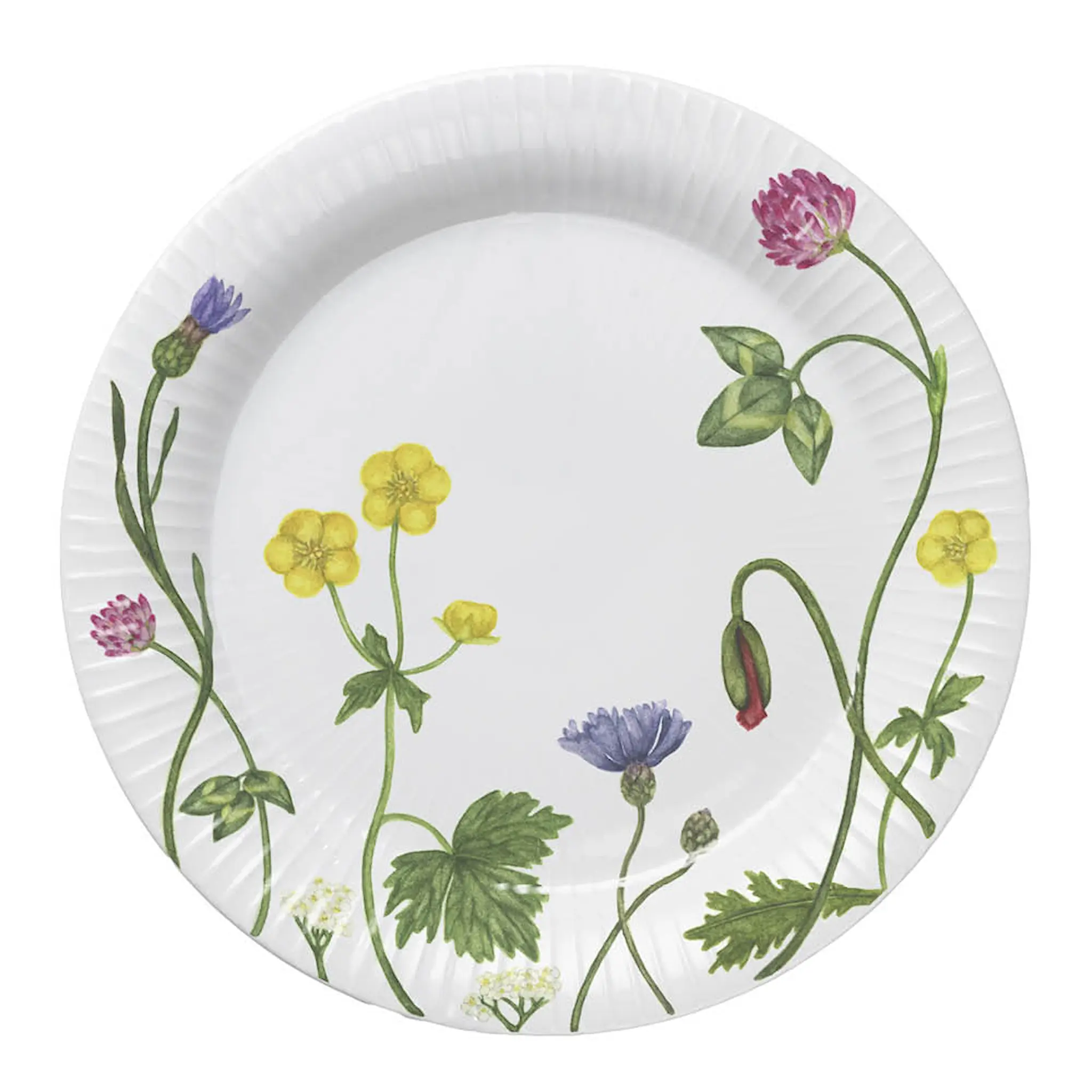 Kähler Hammershøi Summer tallrik 22 cm wild flowers