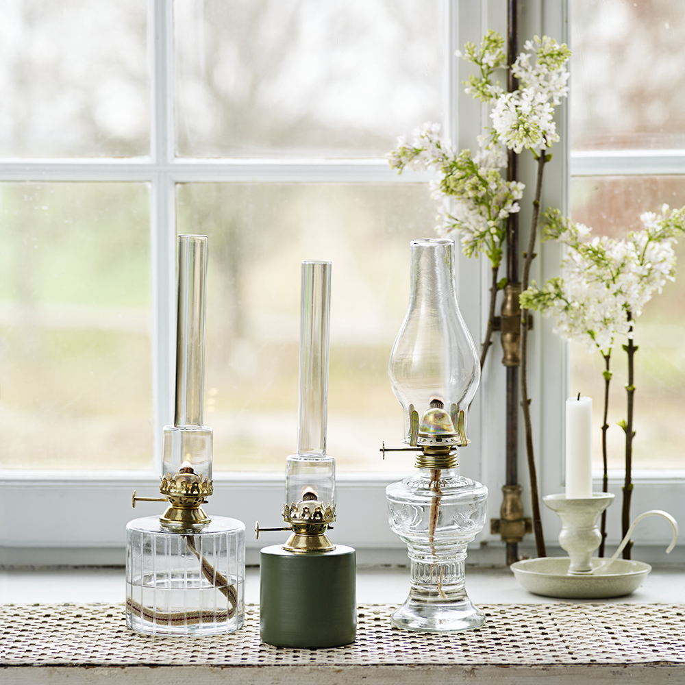 Strömshaga Öljylamppu 10x30cm Vihreä