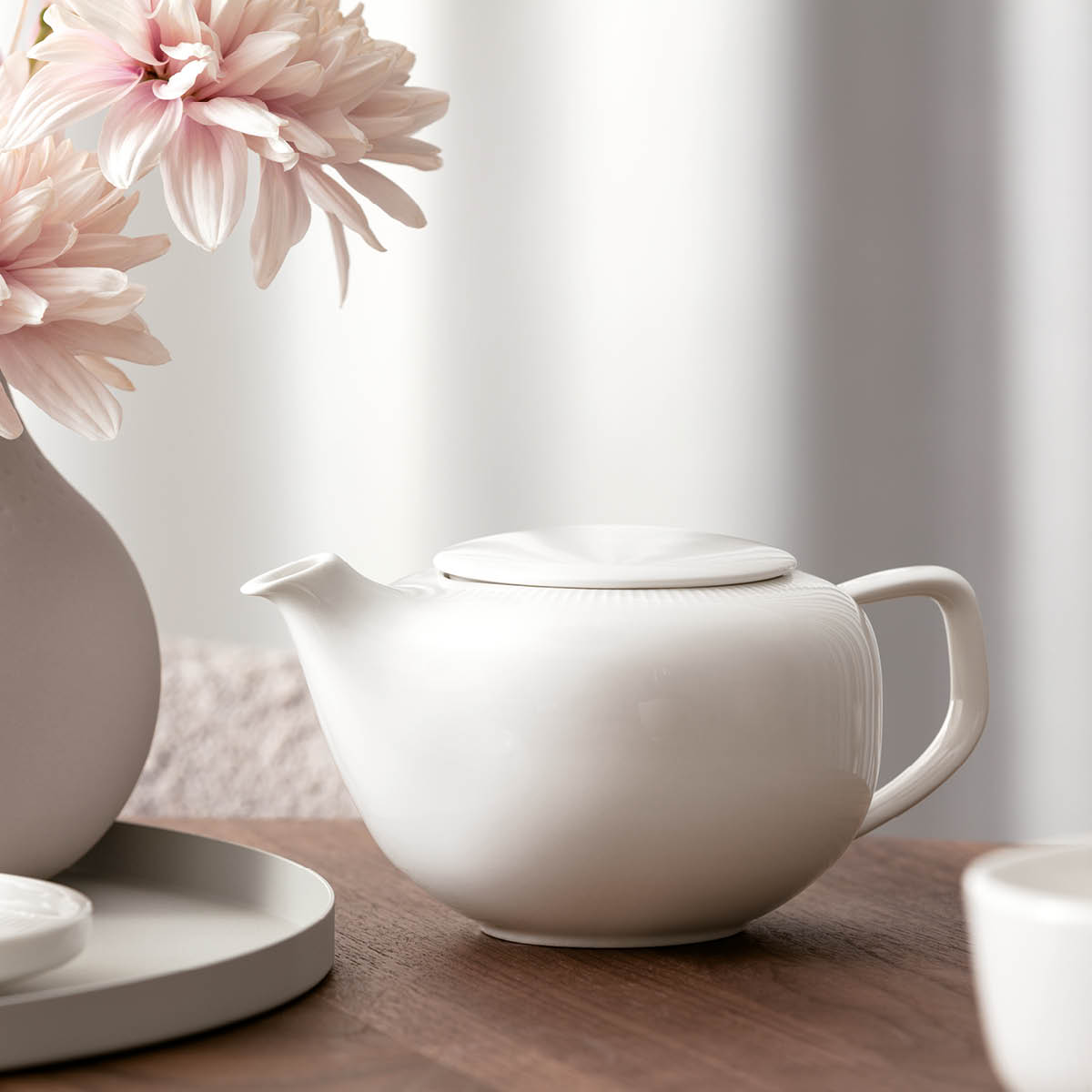 Villeroy & Boch Afina tekanne med lokk og filter 0,44L hvit