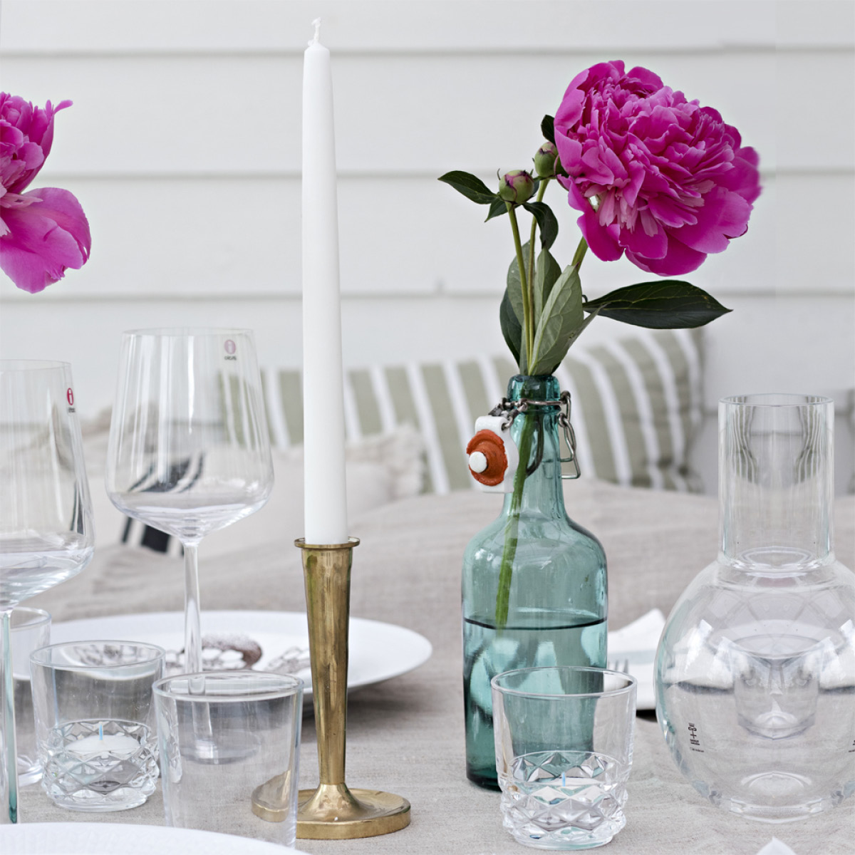 Liljeholmens Antiikkikynttilä 26,4 cm 30 kpl Valkoinen