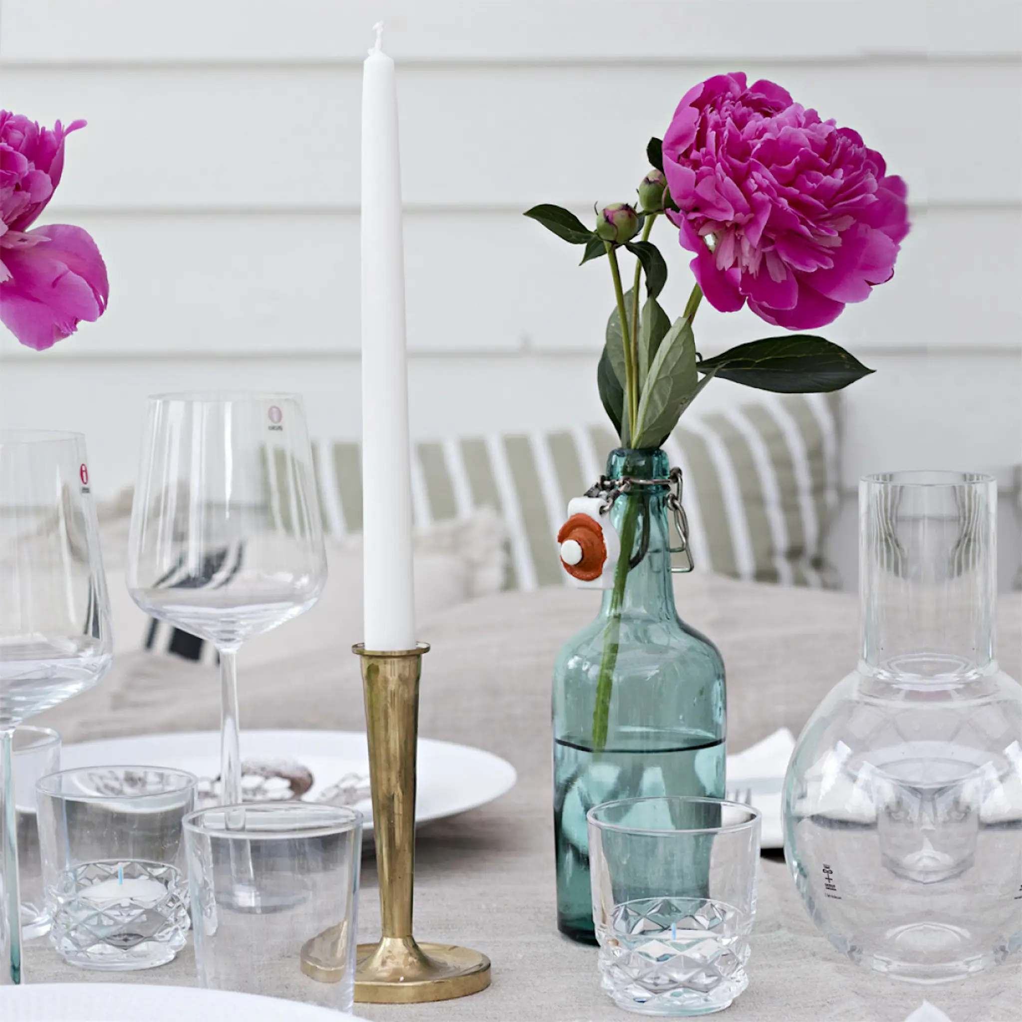 Liljeholmens Antiikkikynttilä 26,4 cm 30 kpl Valkoinen