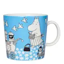 Muminmugg Fred 40 cl blå