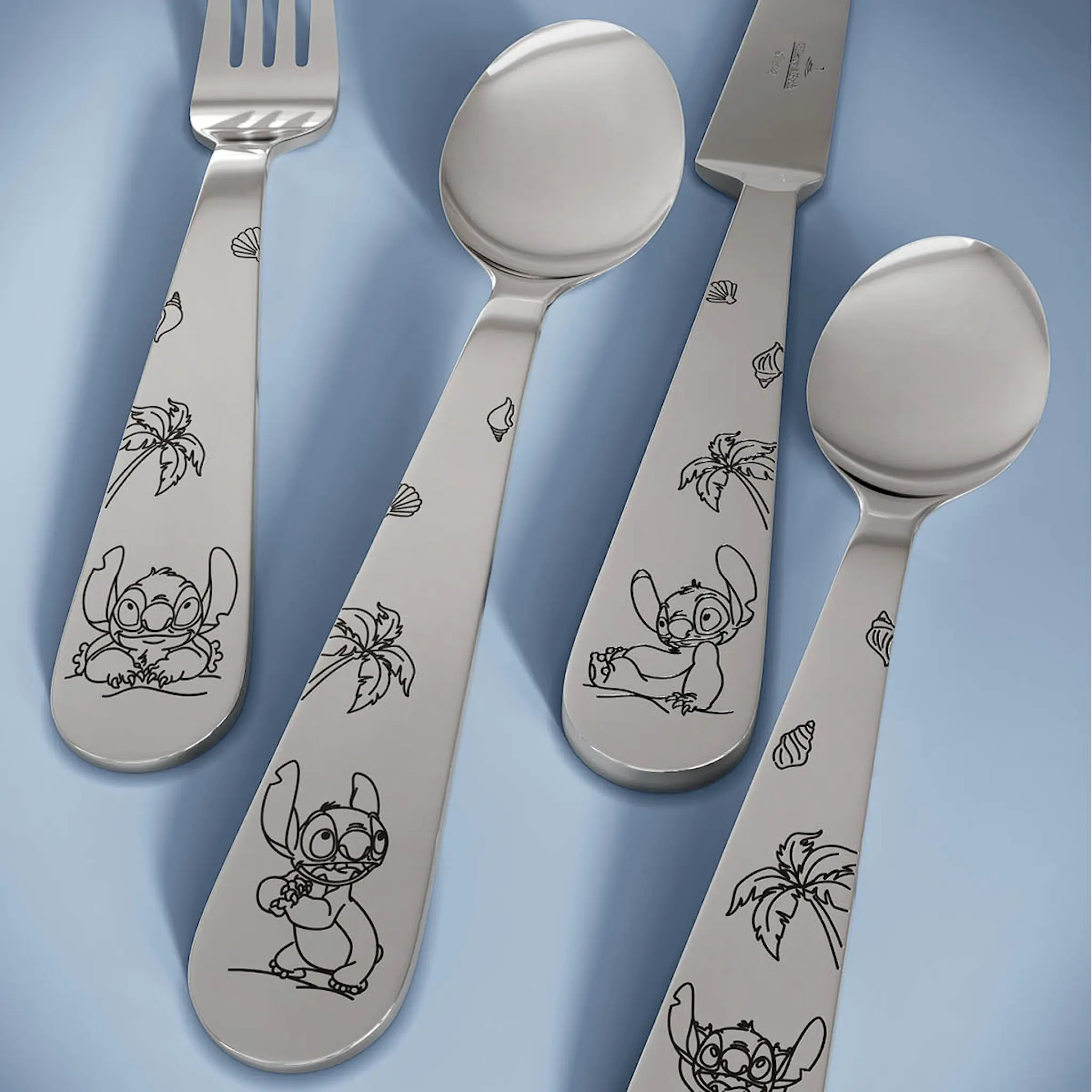 Villeroy & Boch Kiddy Disney barnebestikk 4 deler Stitch