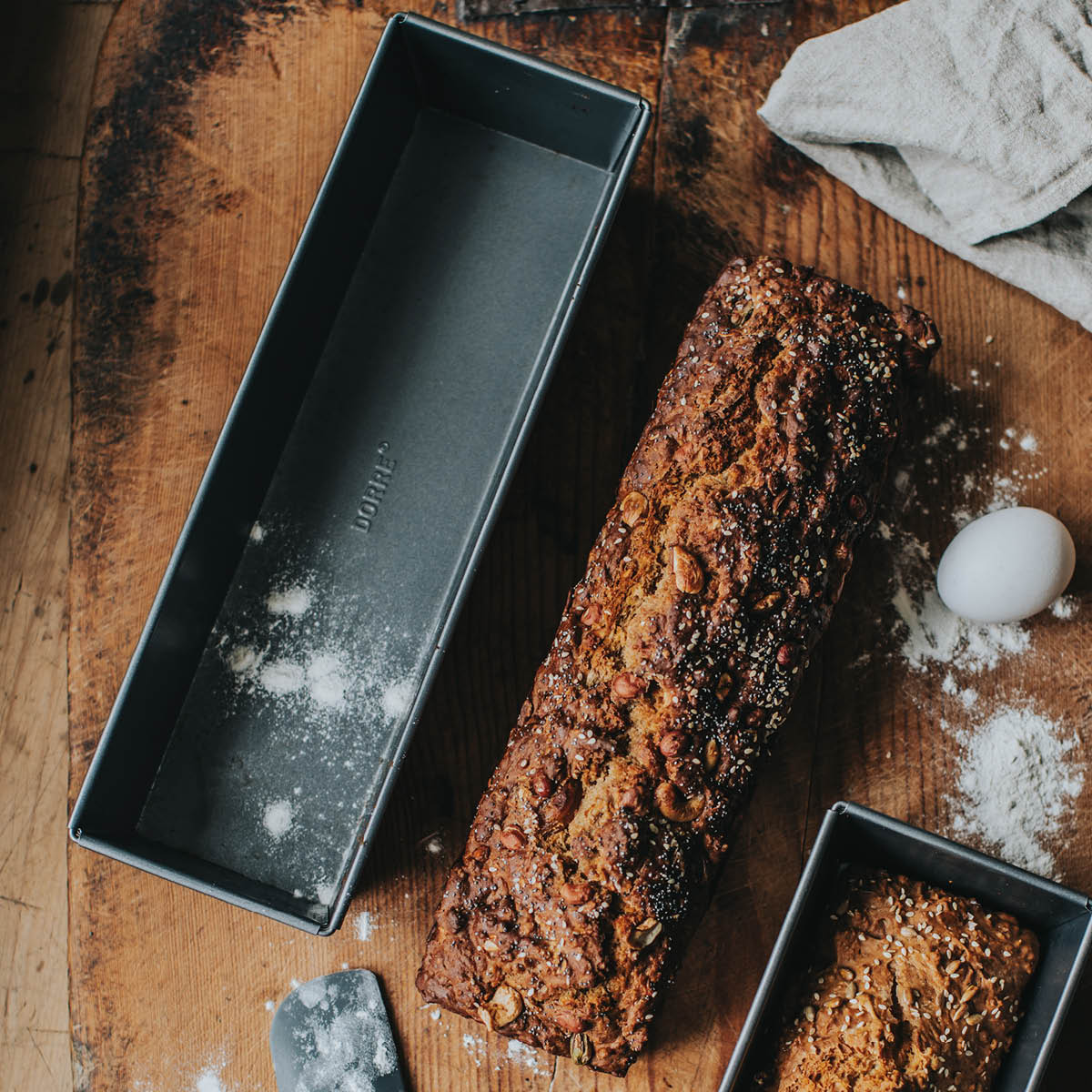 Dorre Brody brödform 35,6x12 cm 3 L kolstål