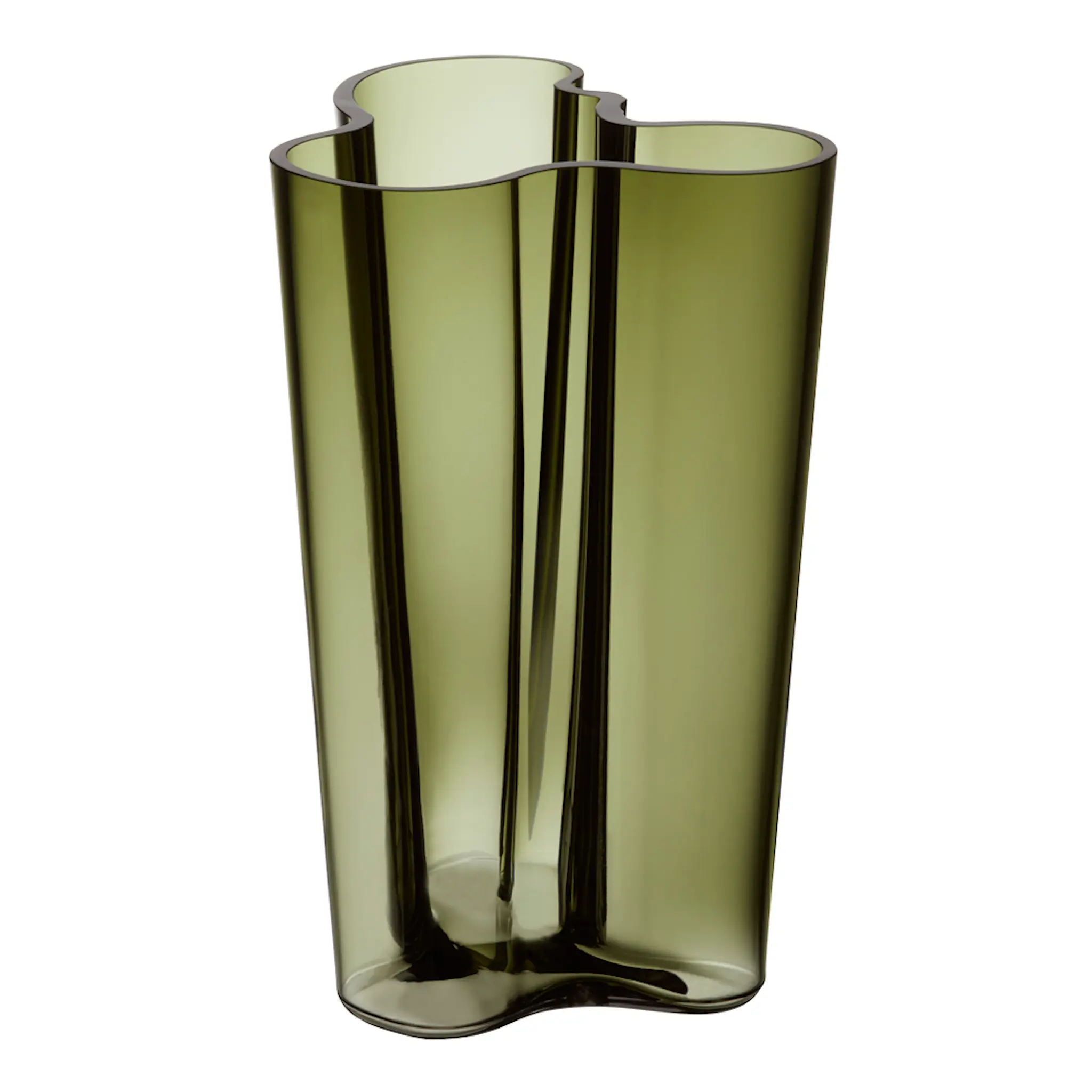 iittala Alvar Aalto Collection Vas 25,1 cm Mossgrön