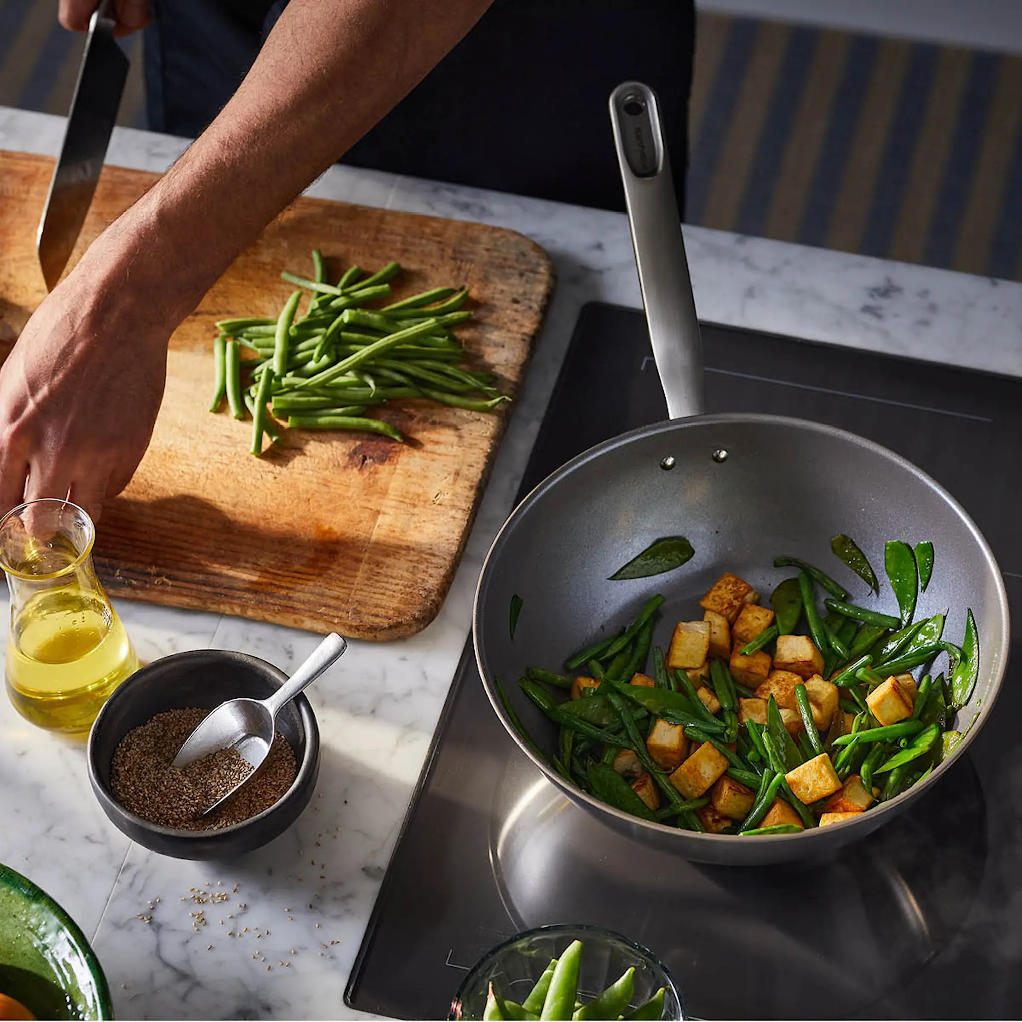 Fiskars All Steel Wok 28 cm