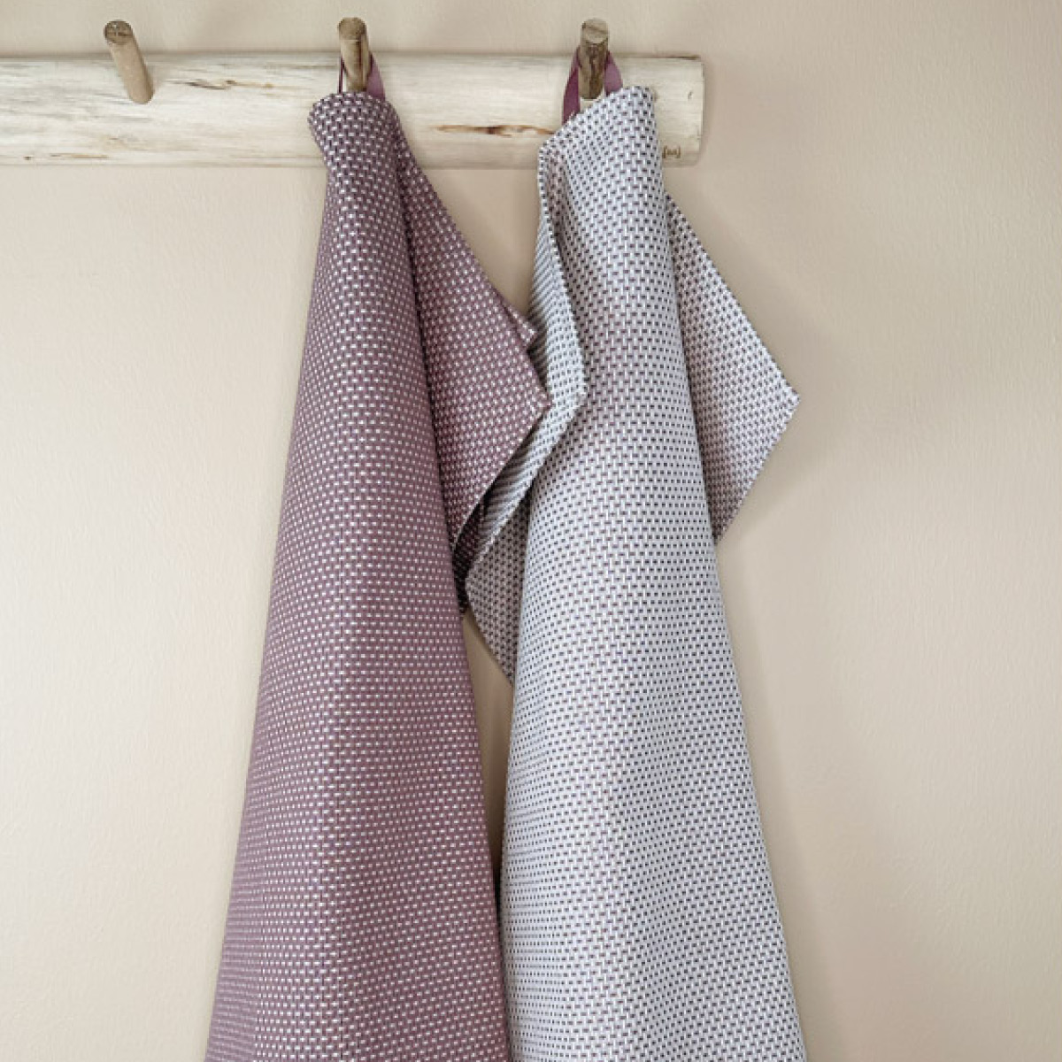 Aspegren Gastro kökshandduk 50x70 cm 2-pack plum wine