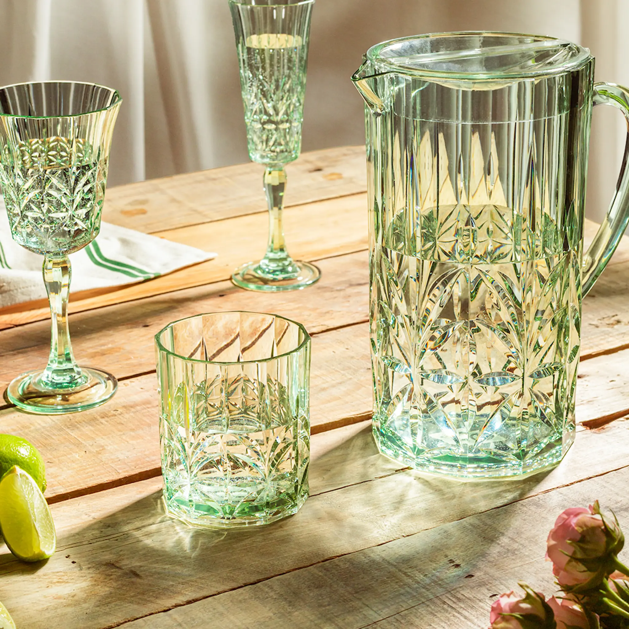 Stiernholm Idyll tumblerglas 42 cl grön