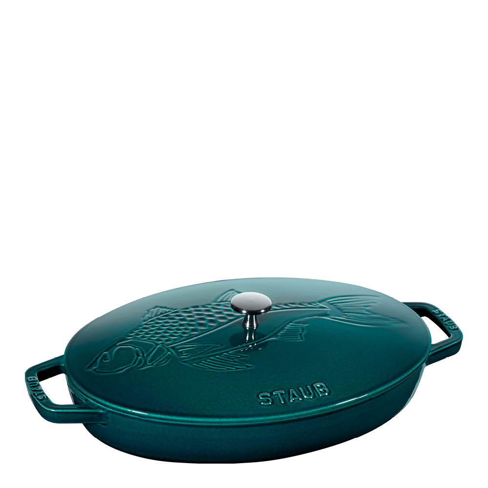 Staub - Staub Valurautapata soikea 33 cm 2,8 L La Mer Petroleum