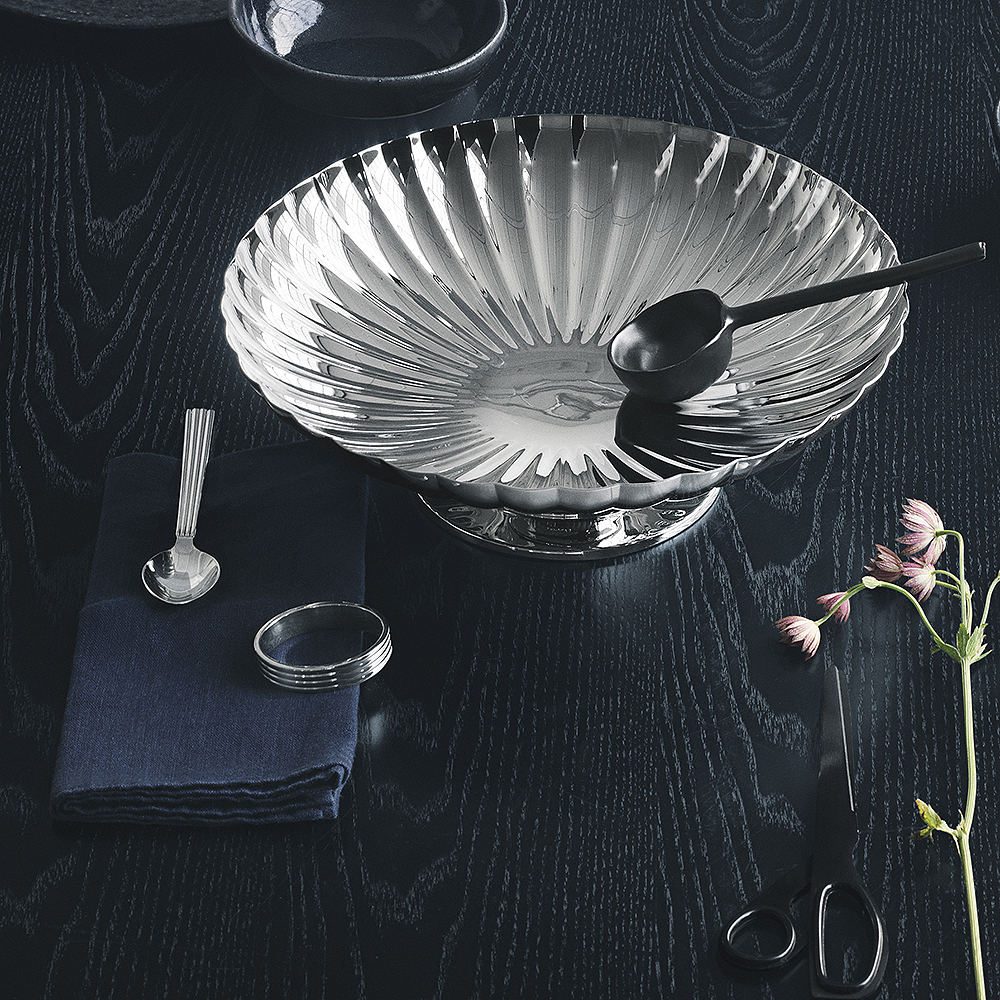 Georg Jensen Bernadotte Servettirengas 4 cm 2 kpl