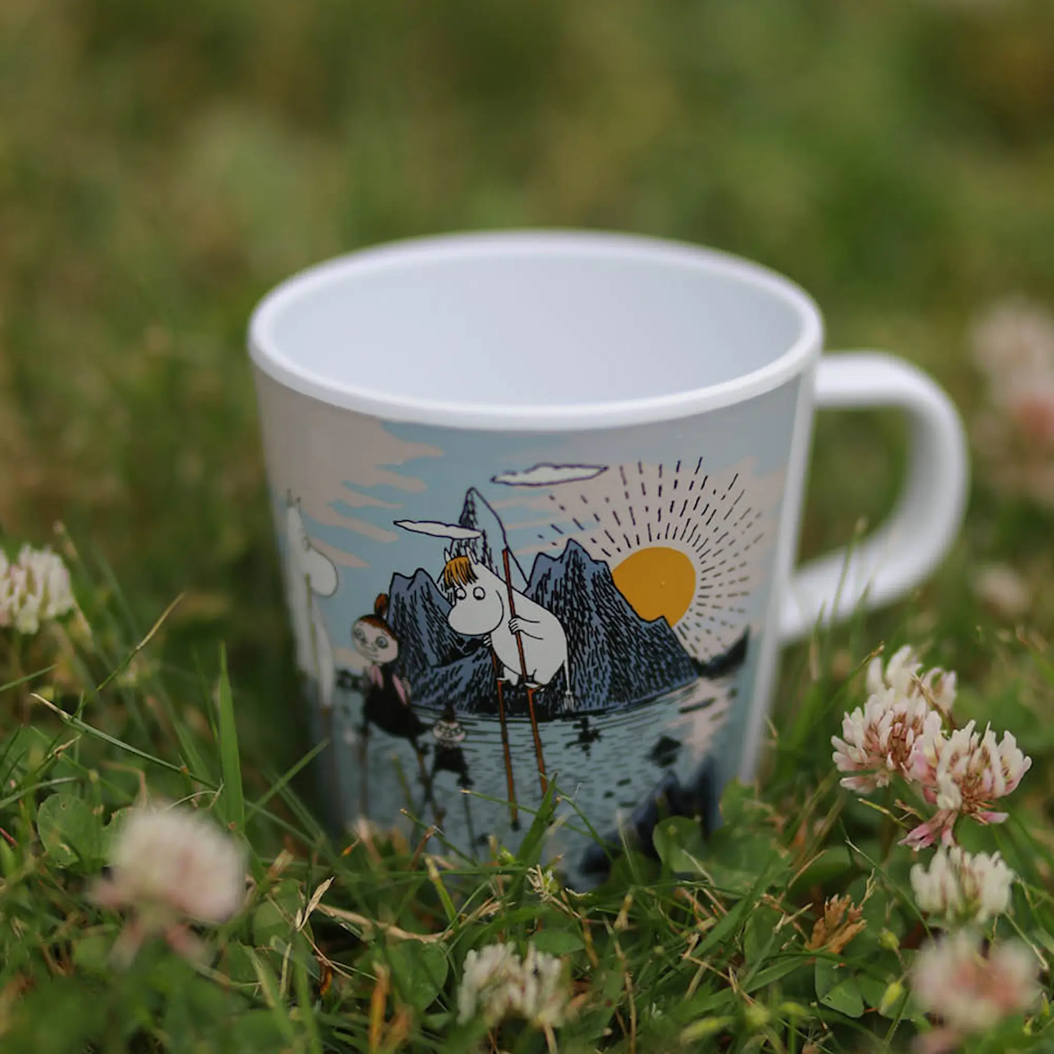 Rätt Start Mumin mugg med handtag 20 cl Kobbar och skär