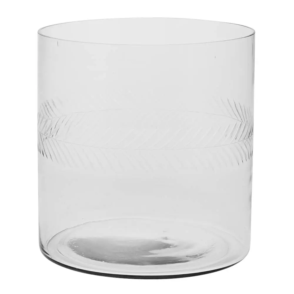 Carla vase 20 cm klar
