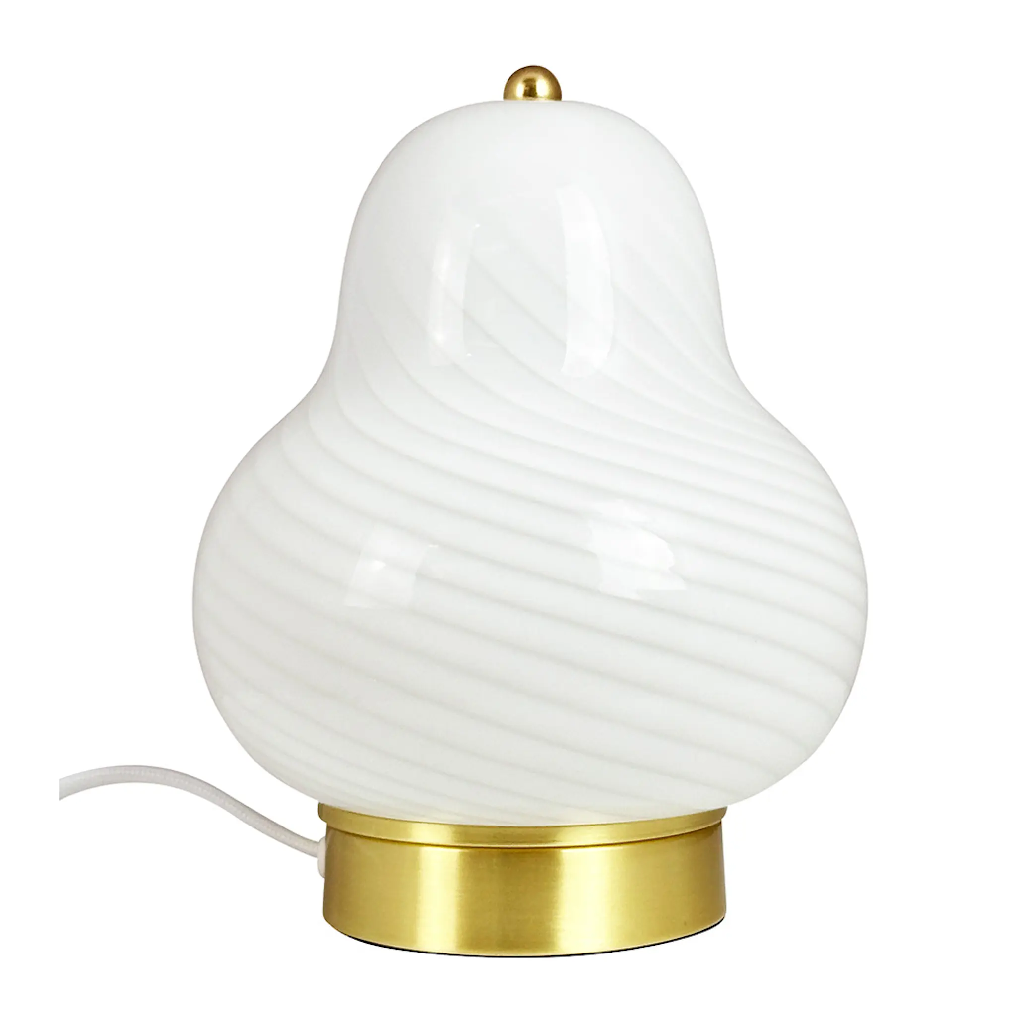 Dyberg Larsen Lucy bordslampa 21,5 cm vit