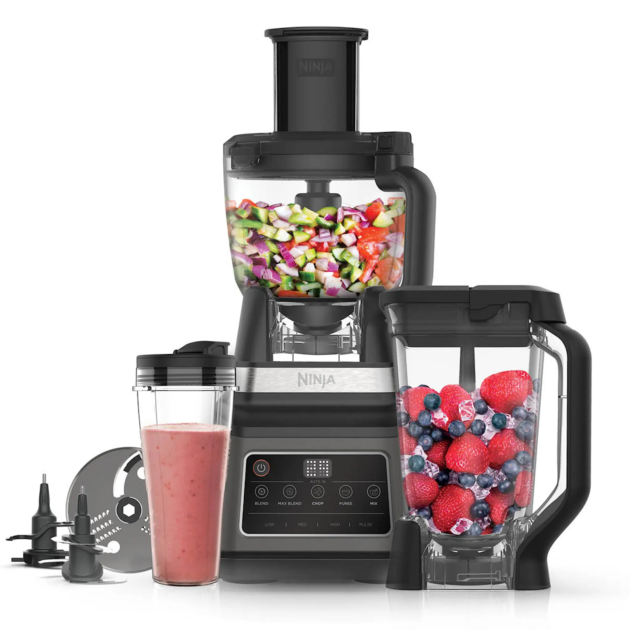 Ninja 3-i-1 matberedare med Auto-iQ 2,1/1,8/0,7 L BN800EU