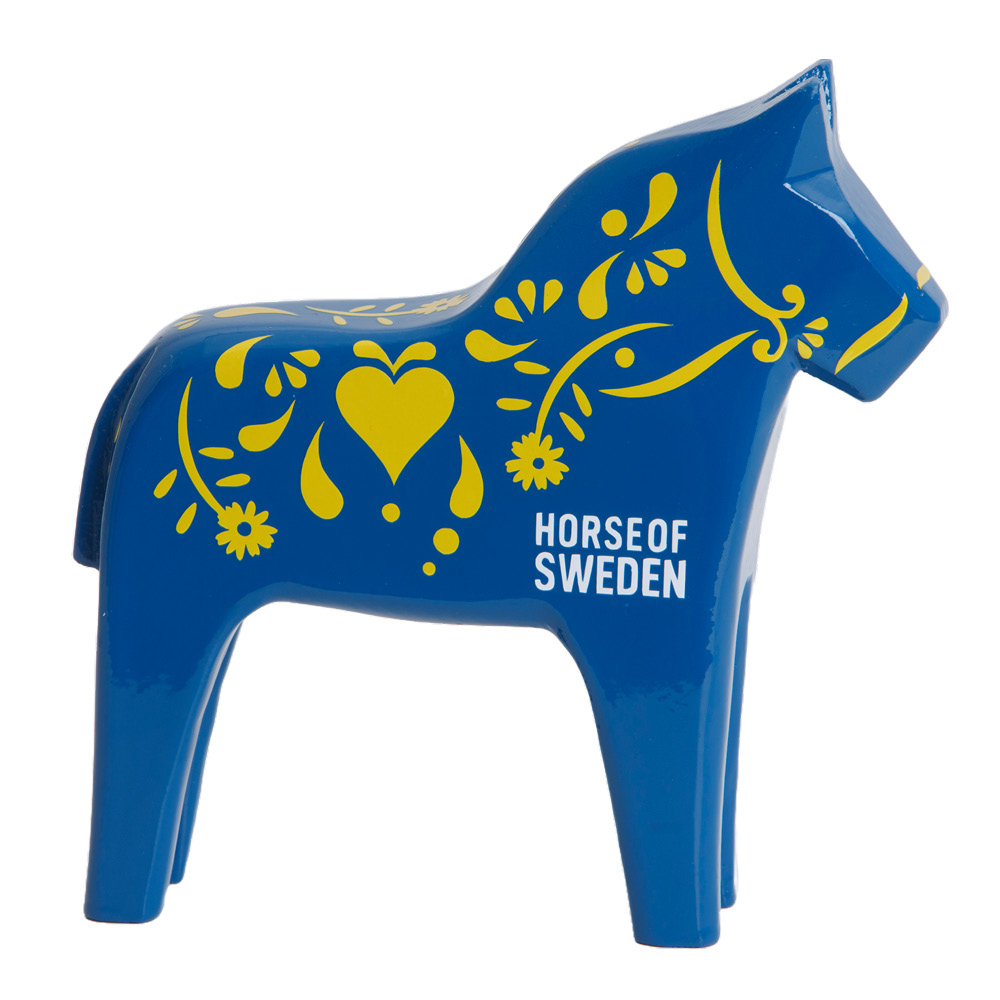 Horse of Sweden Horse of Sweden häst 16 cm blå