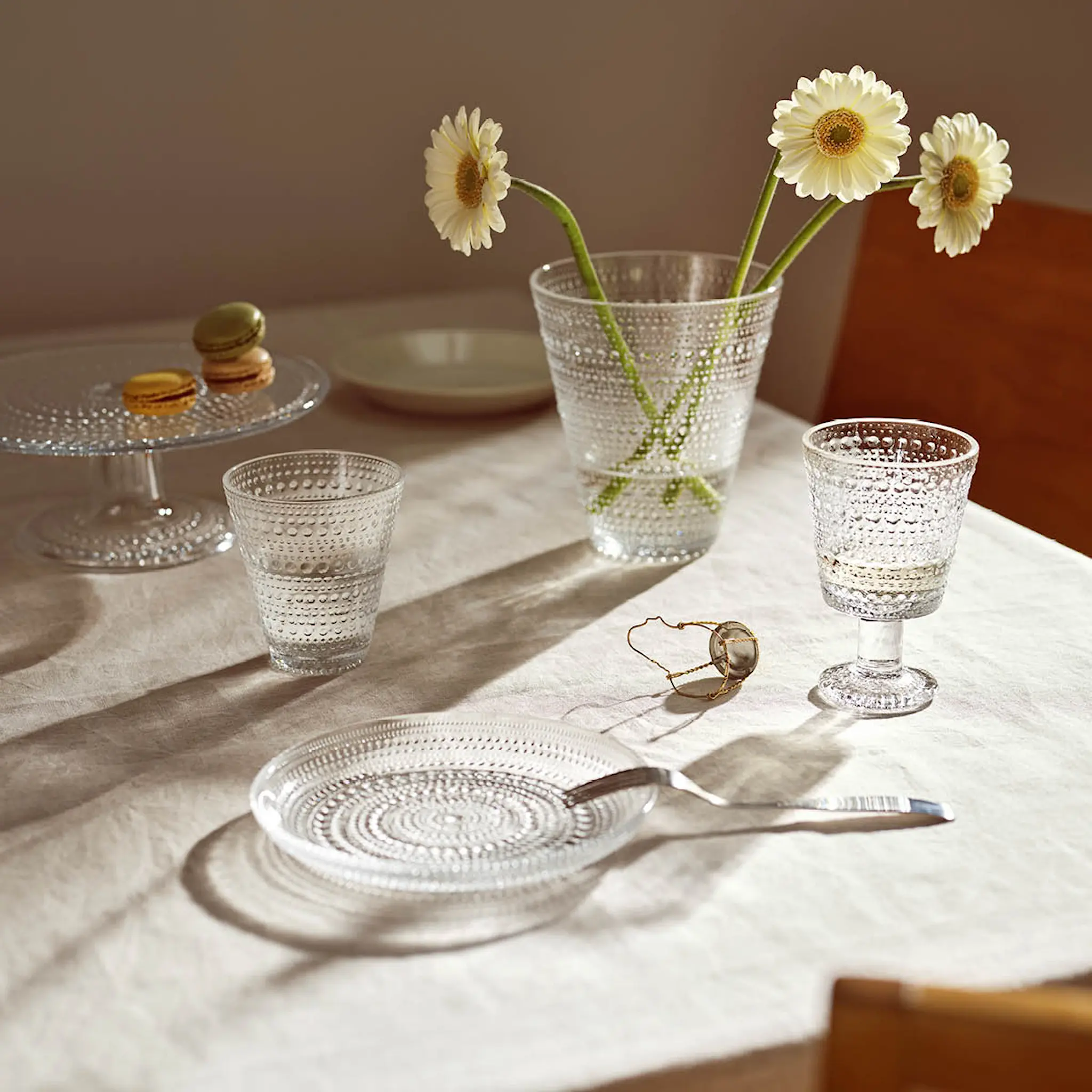 iittala Kastehelmi Glas på fot 26 cl 4-pack
