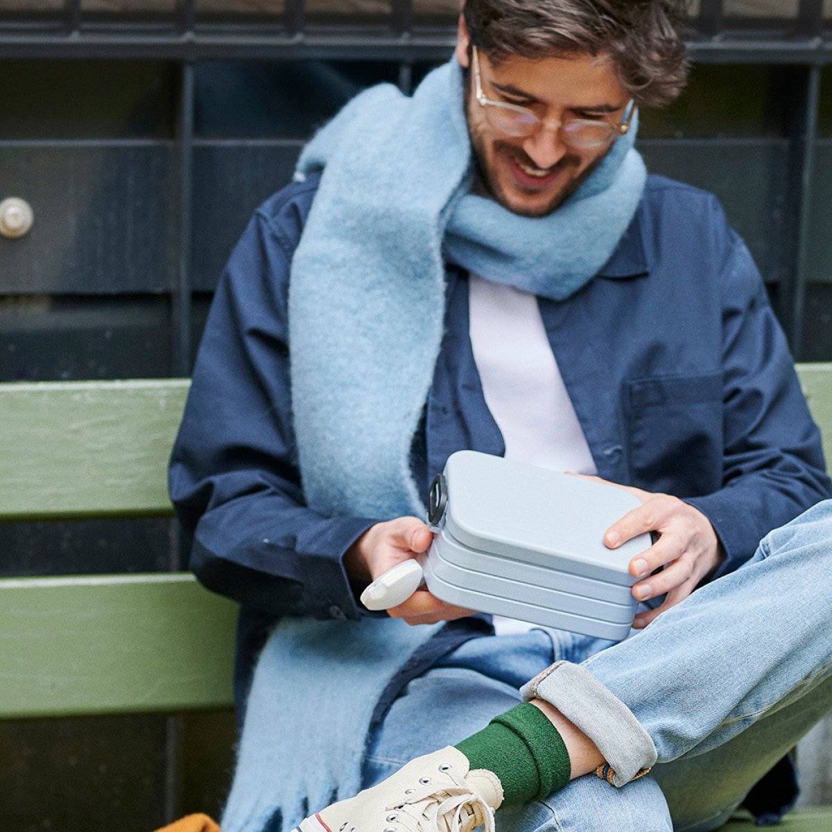 Mepal Bento matlåda medium nordic blue