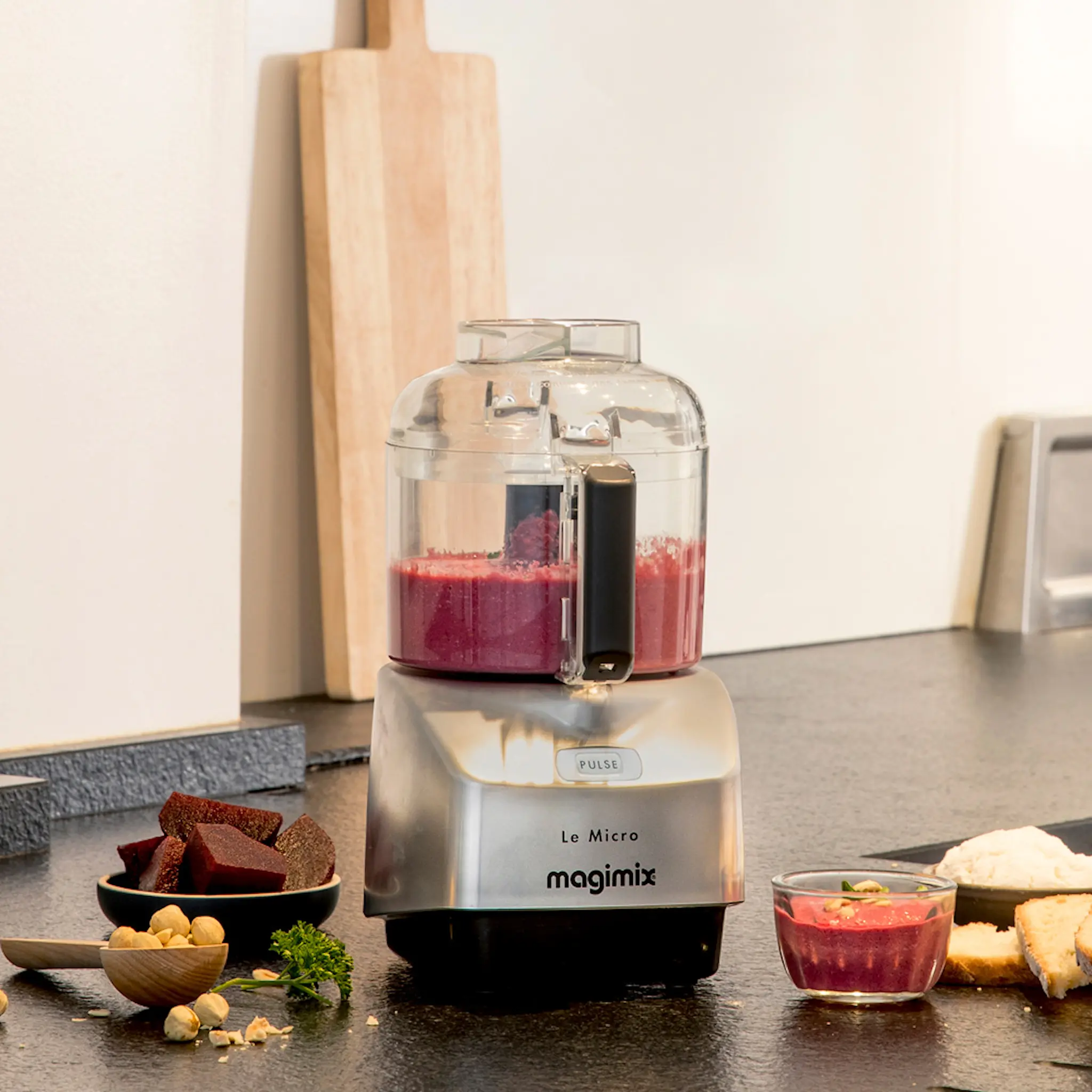 Magimix Magimix Minihackare 0,83 liter 290 watt Mattkrom