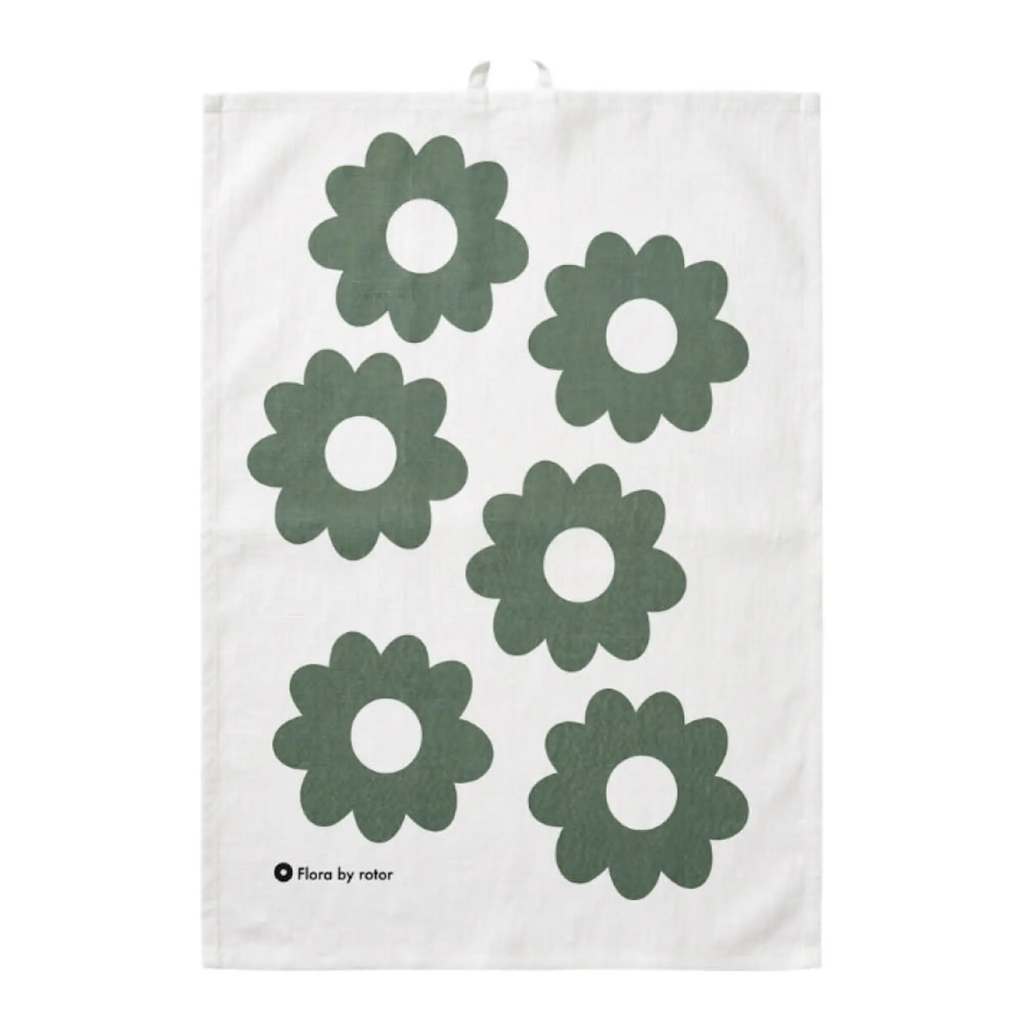 Rotor Design Flora by Rotor kökshandduk 50x70 cm naturgrön
