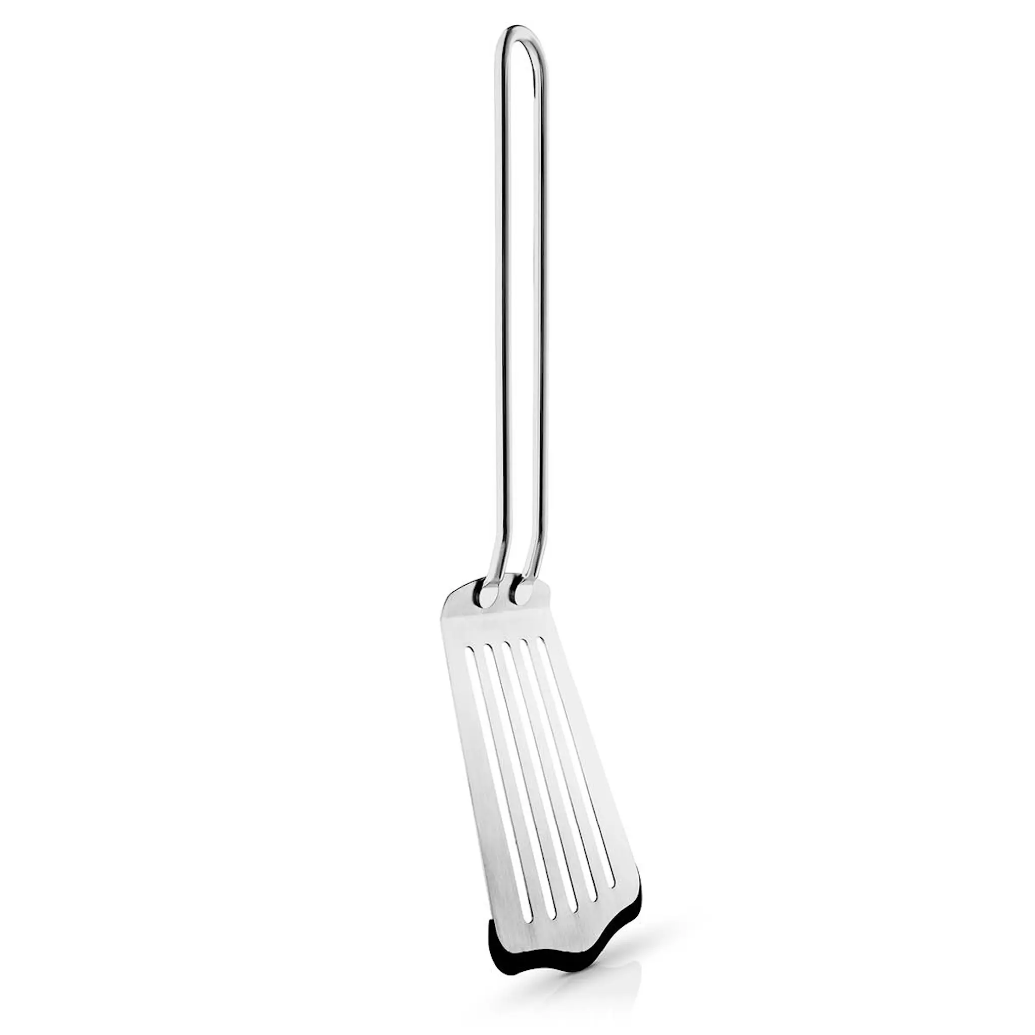 Eva Trio Stekspade med silikon 28 cm borstat stål