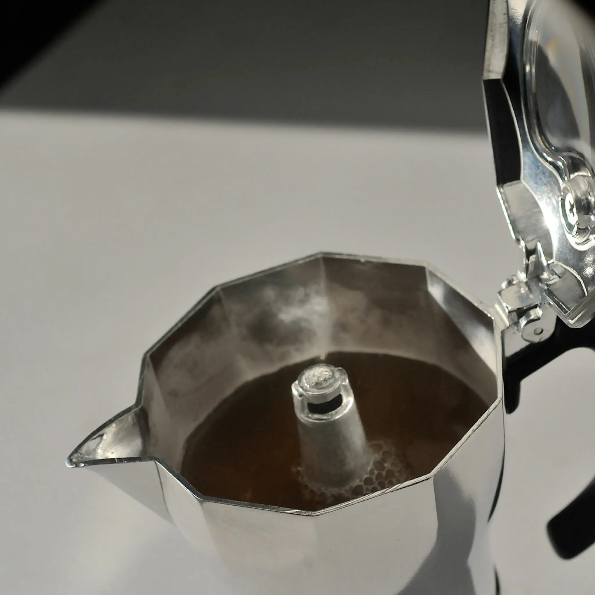 Aerolatte Mokabryggare 3 koppar aluminium