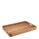 Akacia serveringsbricka 50,5 x 35,5 cm mörk akacia