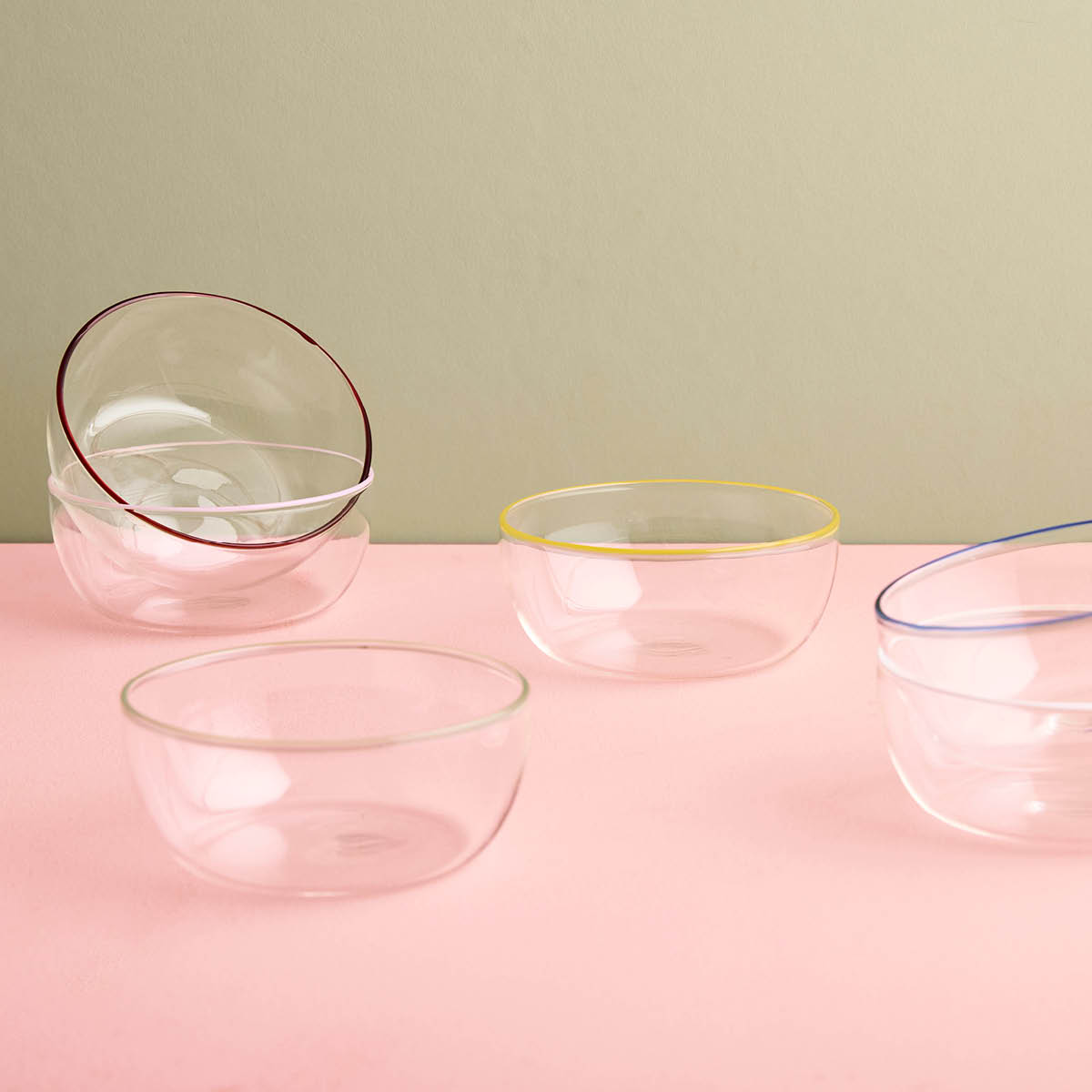 Aida - Life in colour Art skål 38 cm candyfloss