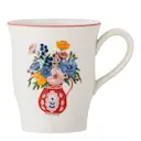 Dorothy mugg 31 cl broderi rosa