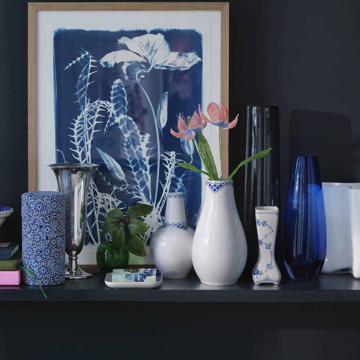 Royal Copenhagen Princess Maljakko 18 cm