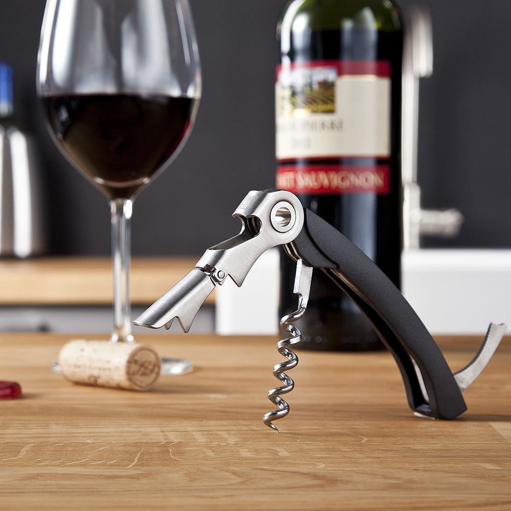 Vacu Vin Vacu Vin Tarjoilijan Korkkiruuvi Musta