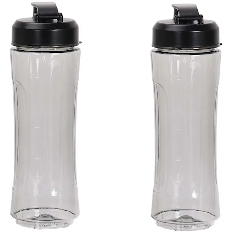 Select Juomapullo 0,6L 2 kpl Kirkas/Musta