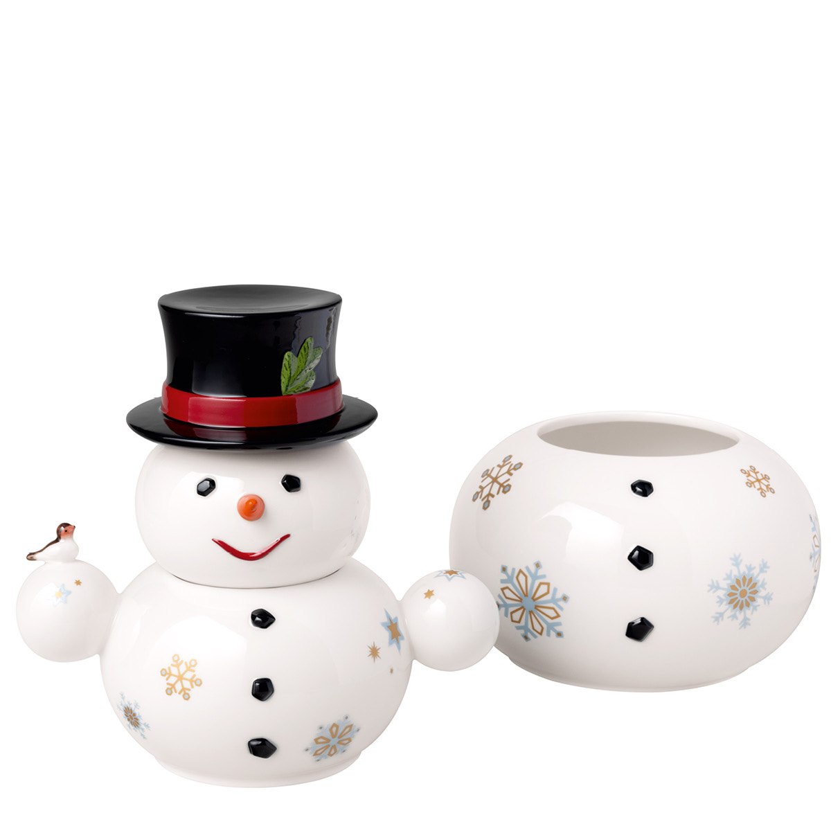 Villeroy & Boch Christmas Toys Memory Keksipurkki lumiukko 3 osaa