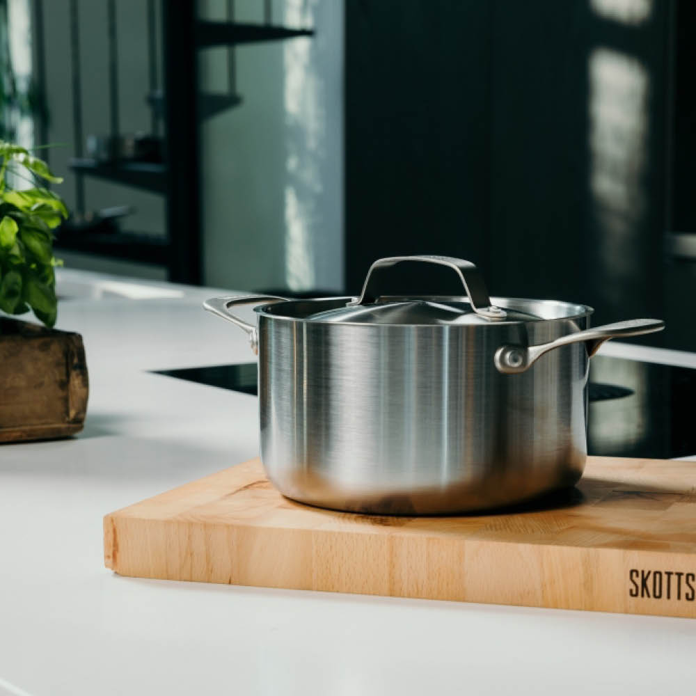 Skottsberg Gryta 20 cm / 3,3 L rostfritt stål
