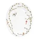 Hammershøi Christmas Fat Oval 27x34 cm Vit