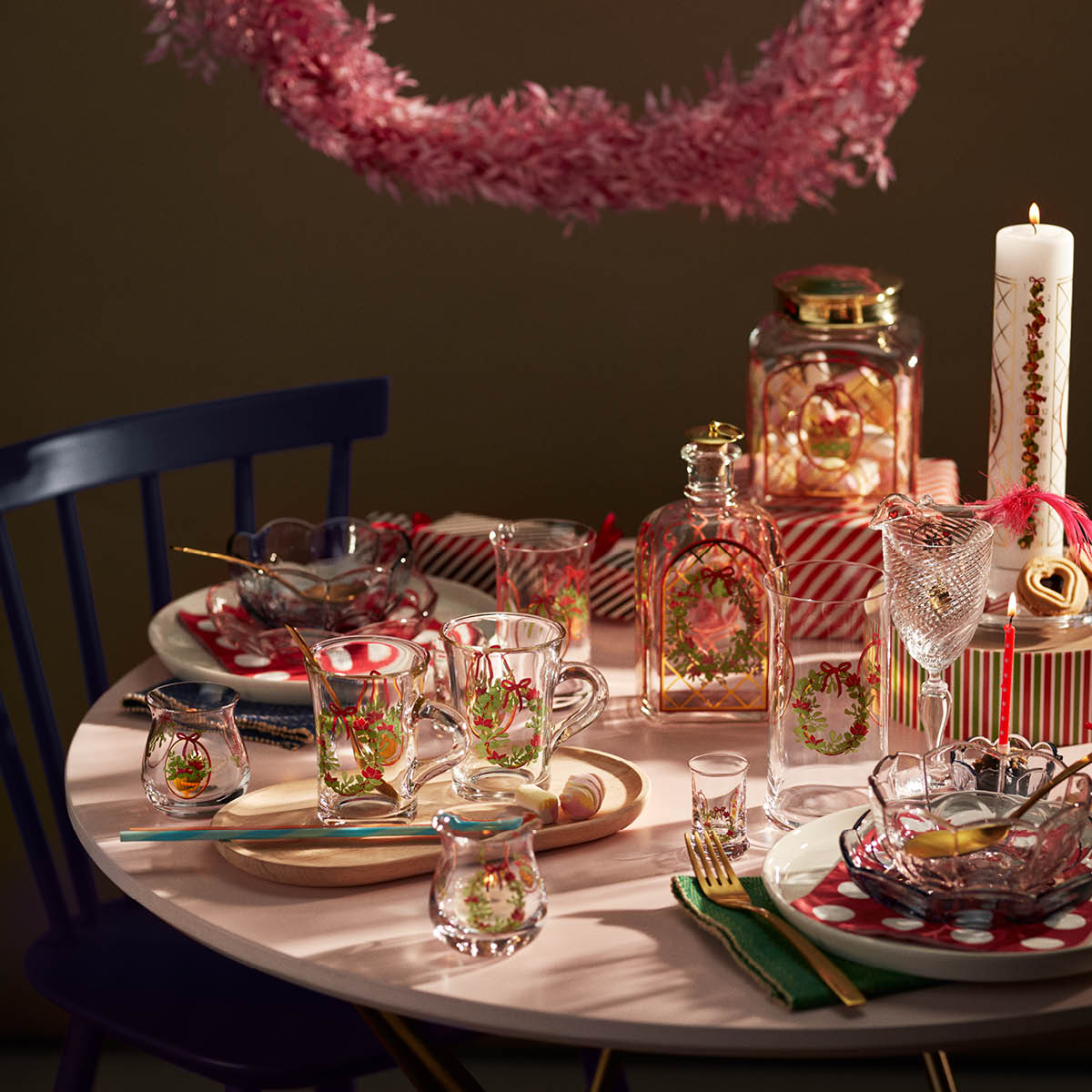 Holmegaard Julekakeglass 2025 16 cm