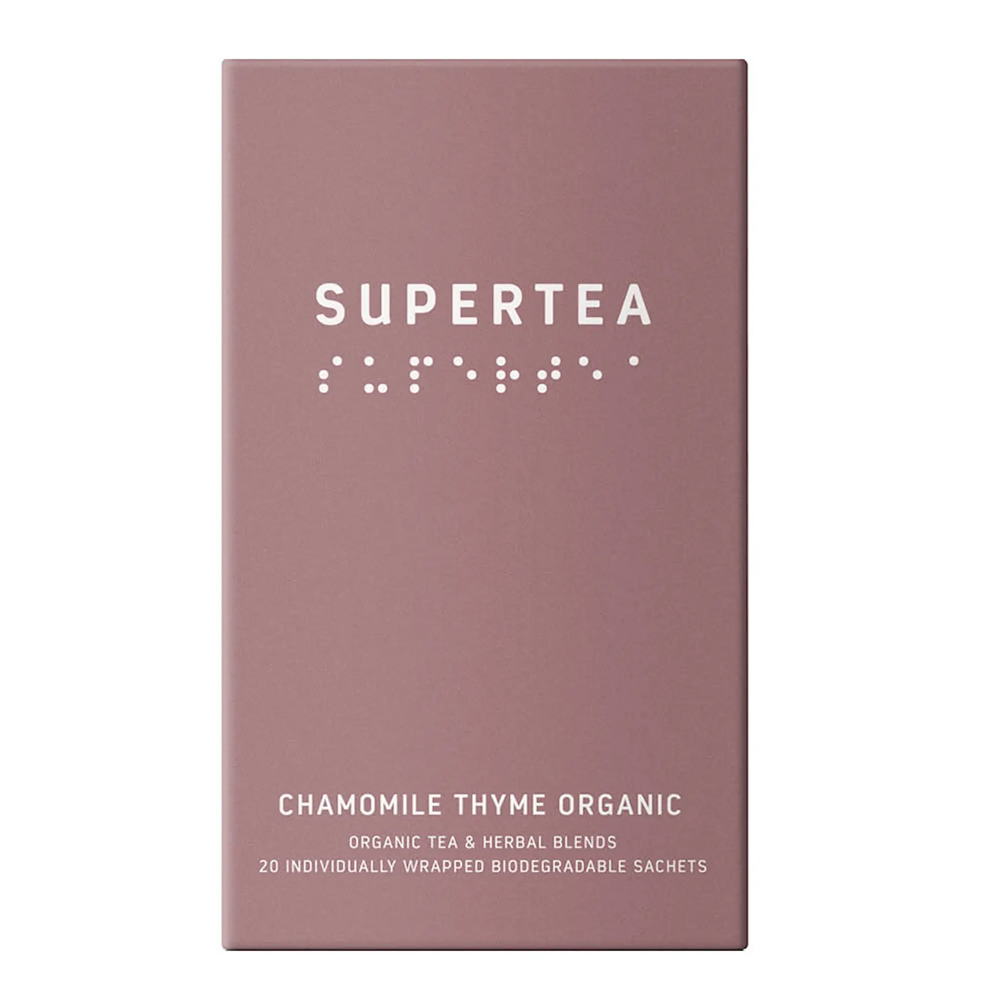 Teministeriet Supertea ekologiskt örtte 30g 20-pack kamomill timjan