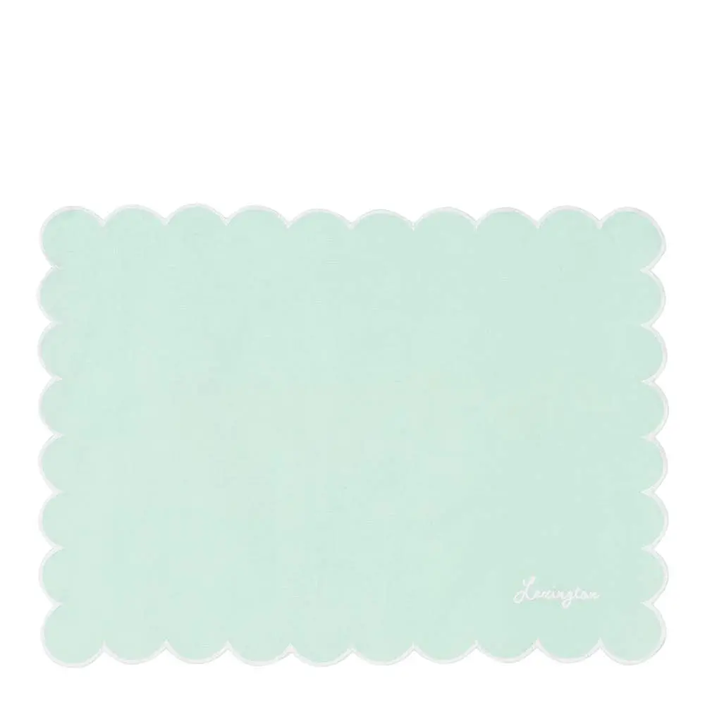 Spisebrikke vokset lin/bomull 35x45 cm grønn