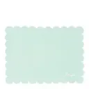 Bordstablett vaxad linne/bomull 35x45 cm grön