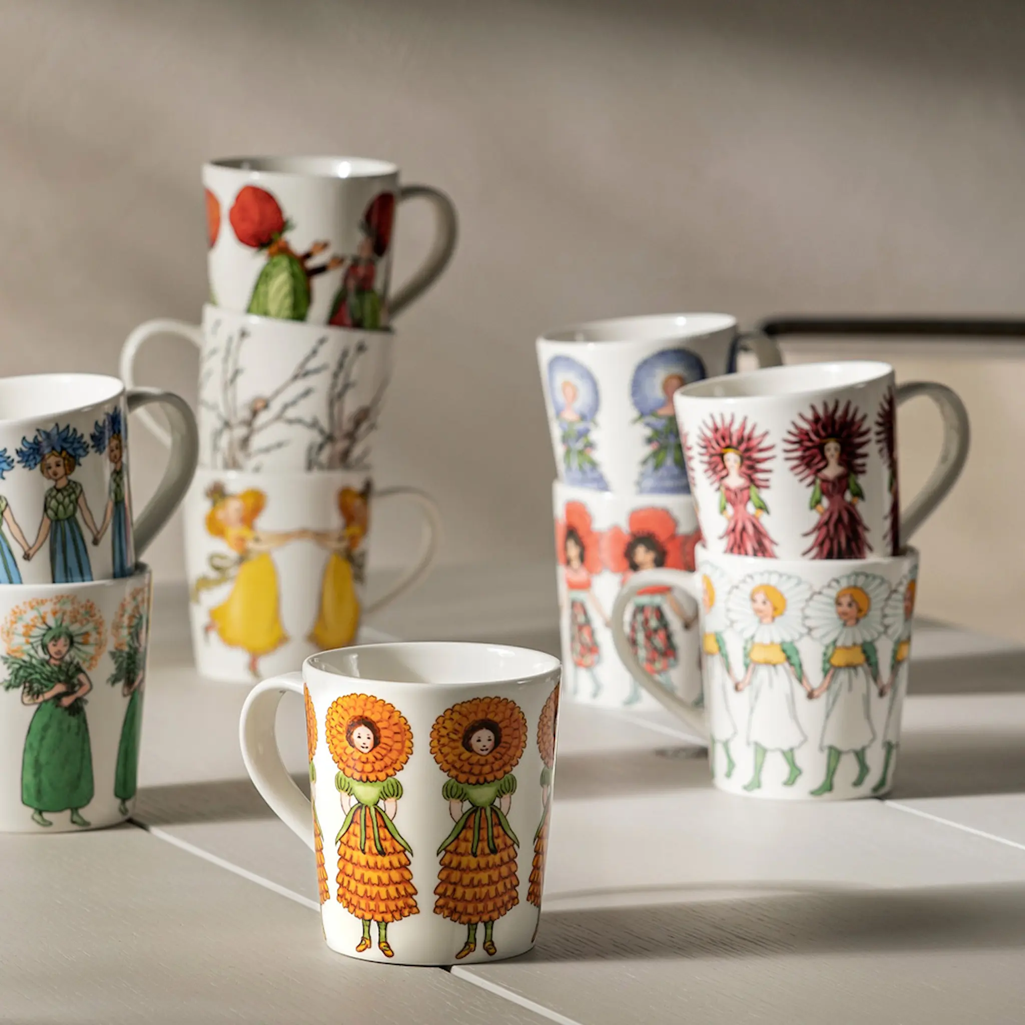 Design House Stockholm Elsa Beskow Mugg/öra 40 cl Prästkrage